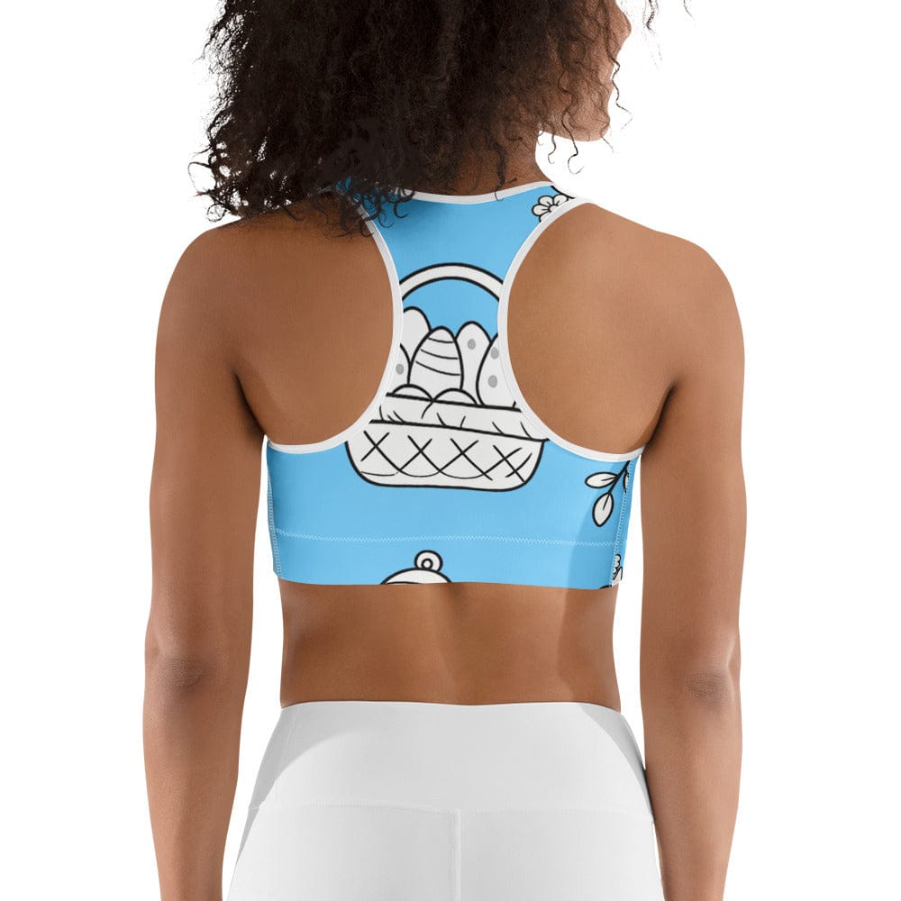Easter Egg Hunt Sports Bra
