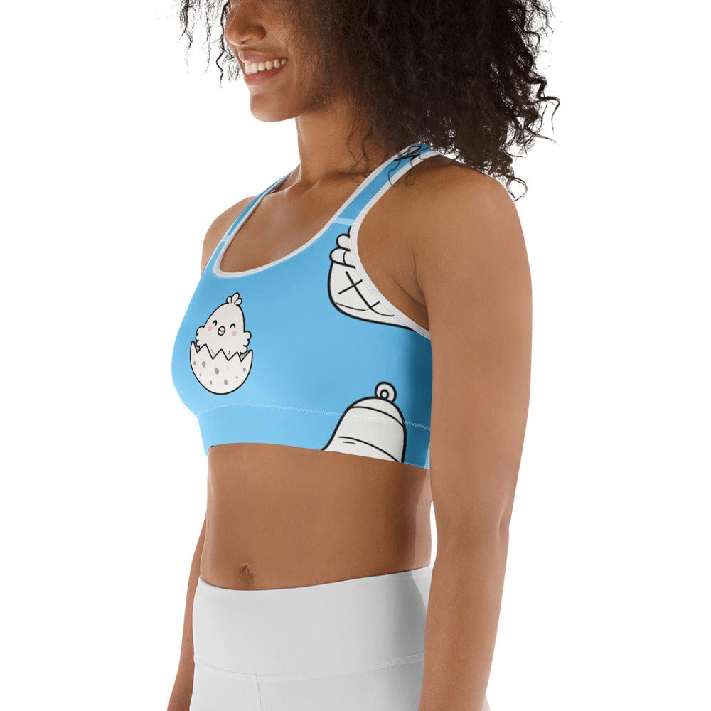 Easter Egg Hunt Sports Bra