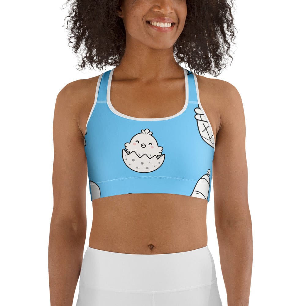 Easter Egg Hunt Sports Bra
