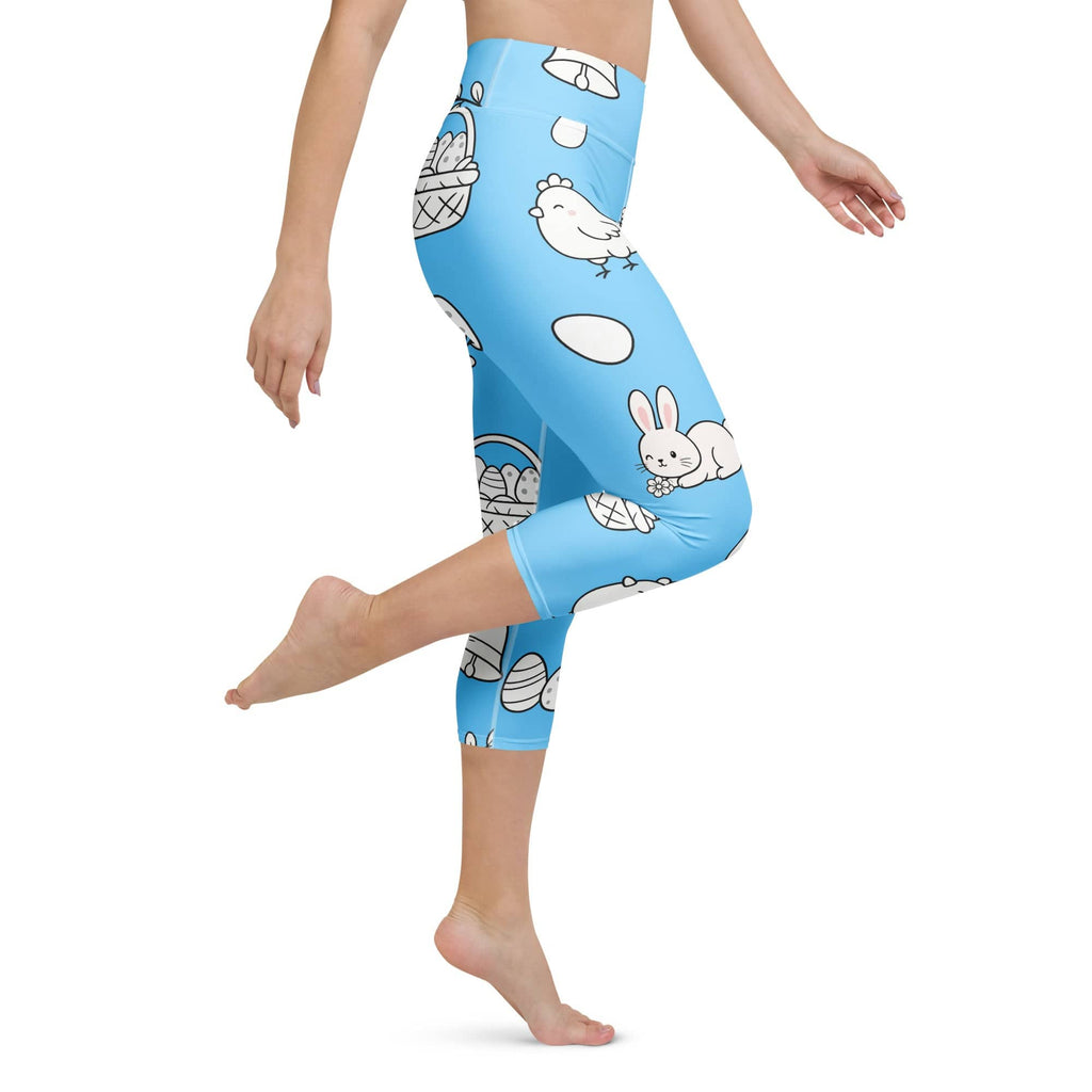Easter Egg Hunt Yoga Capris