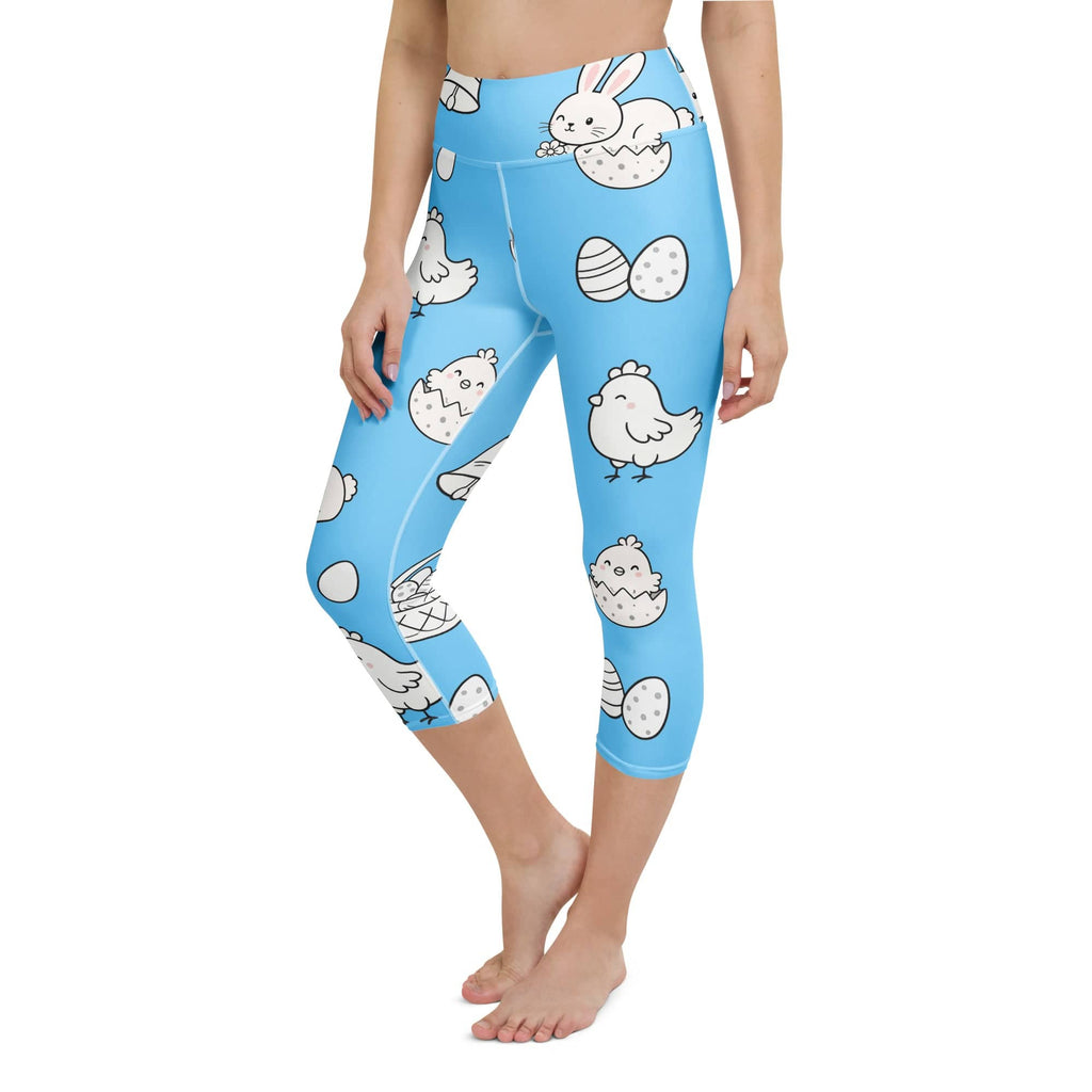 Easter Egg Hunt Yoga Capris