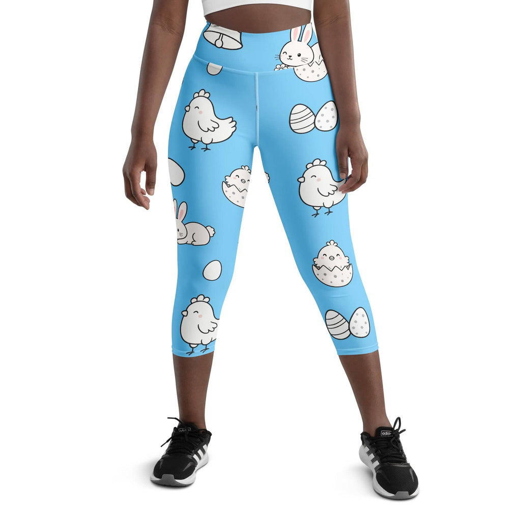 Easter Egg Hunt Yoga Capris