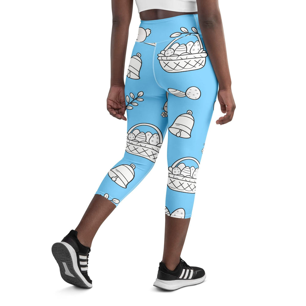 Easter Egg Hunt Yoga Capris