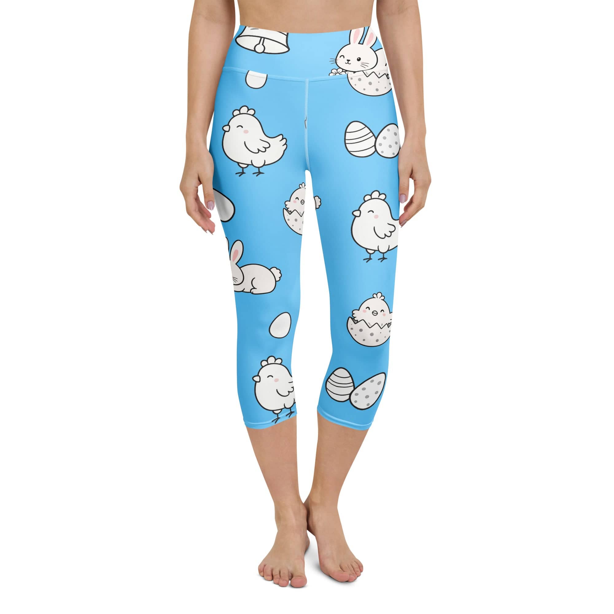 Easter Egg Hunt Yoga Capris