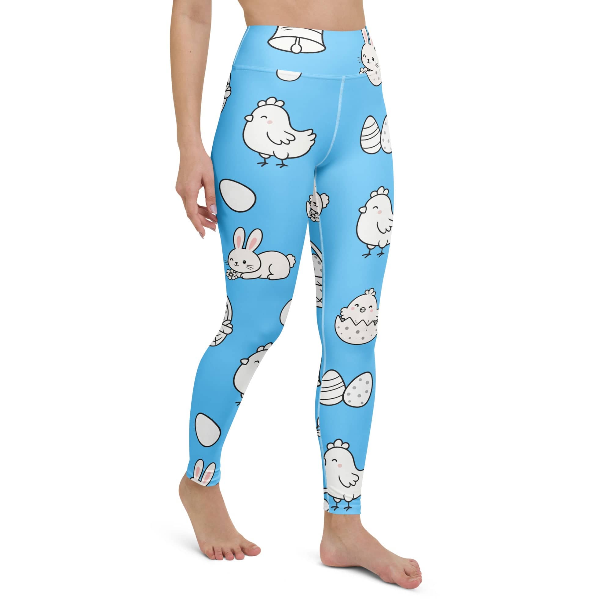 Easter Egg Hunt Yoga Leggings