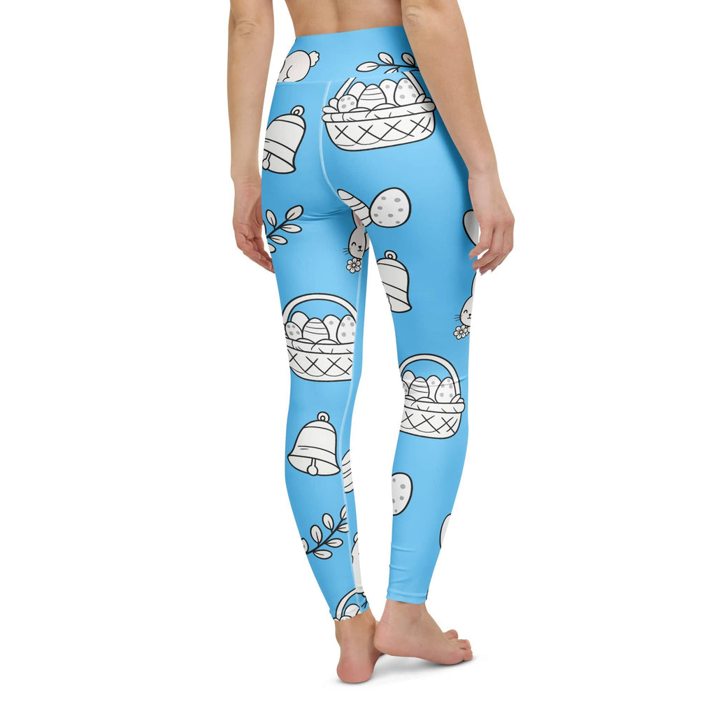 Easter Egg Hunt Yoga Leggings