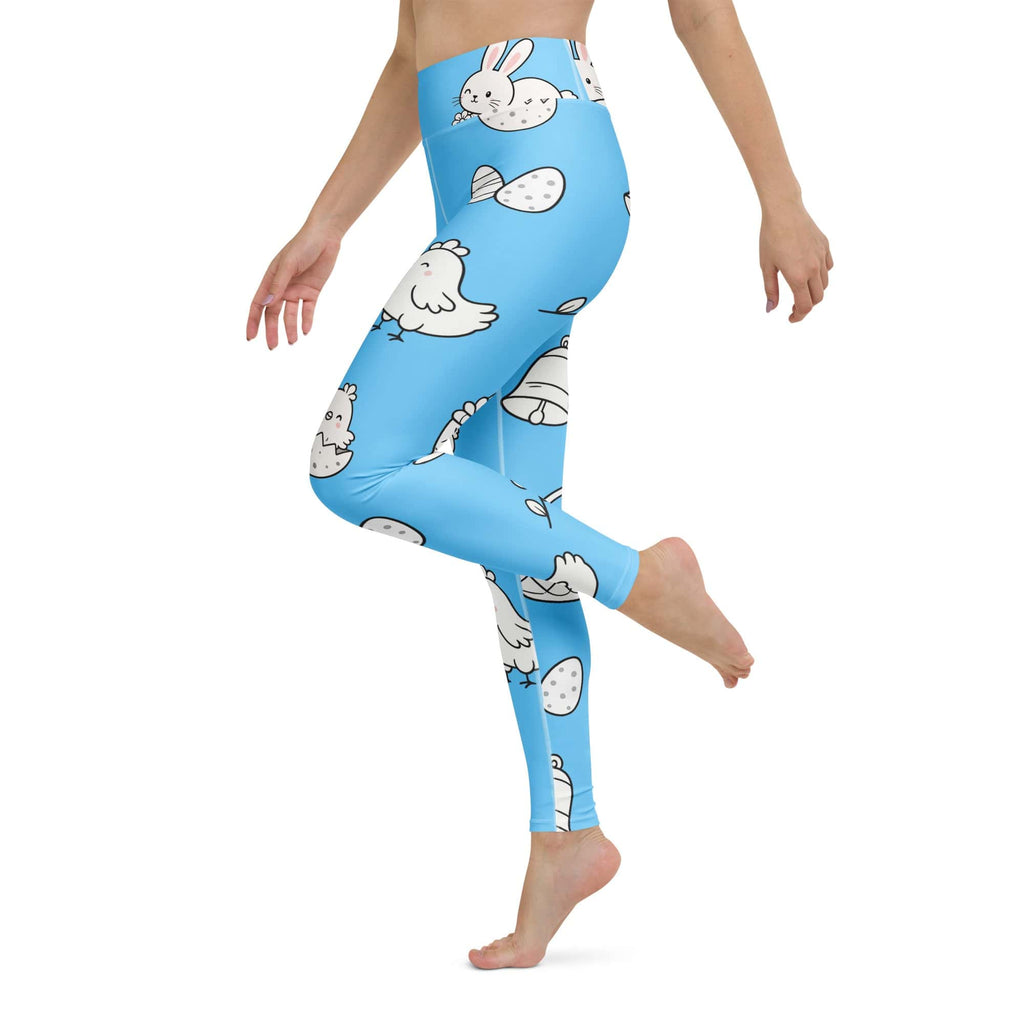 Easter Egg Hunt Yoga Leggings