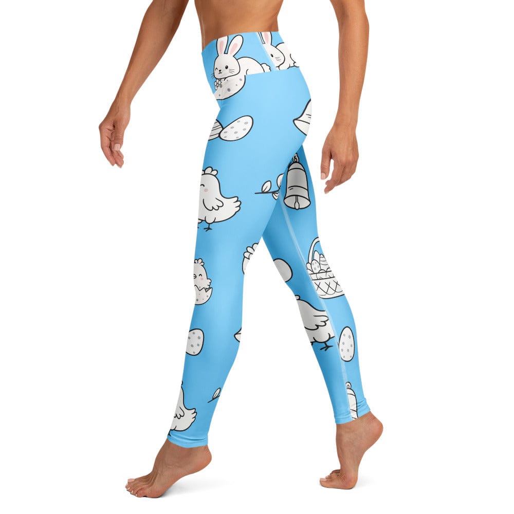 Easter Egg Hunt Yoga Leggings