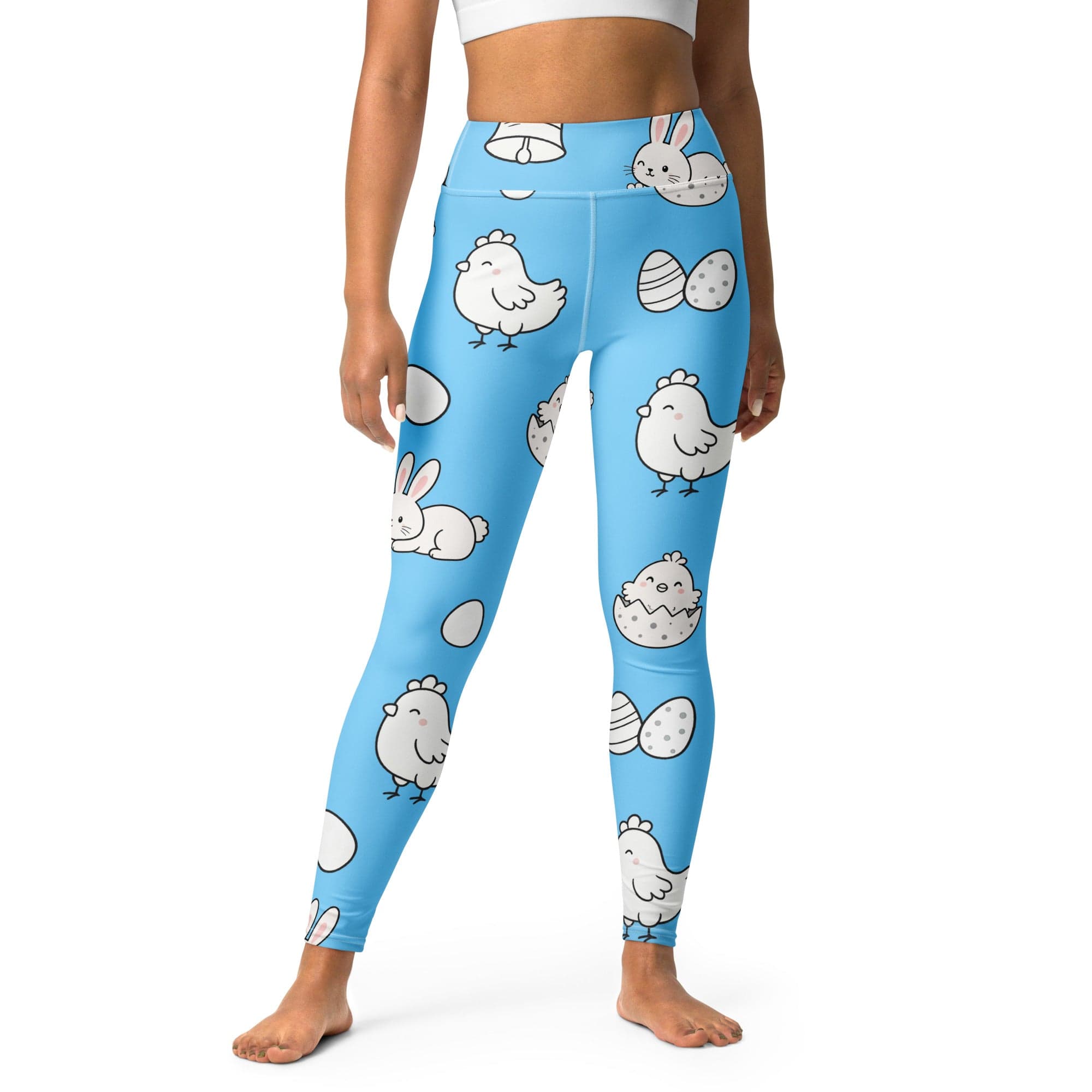 Easter Egg Hunt Yoga Leggings