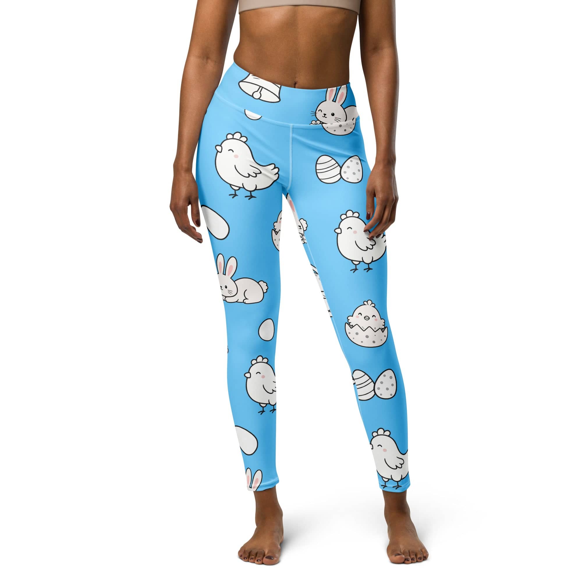 Easter Egg Hunt Yoga Leggings