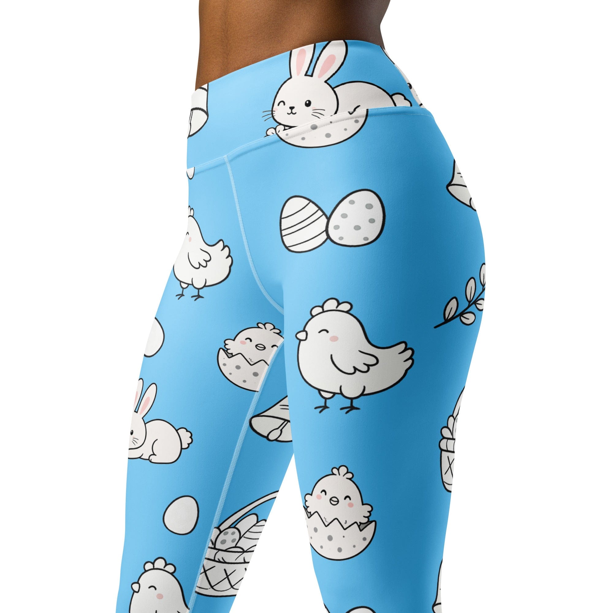 Easter Egg Hunt Yoga Leggings