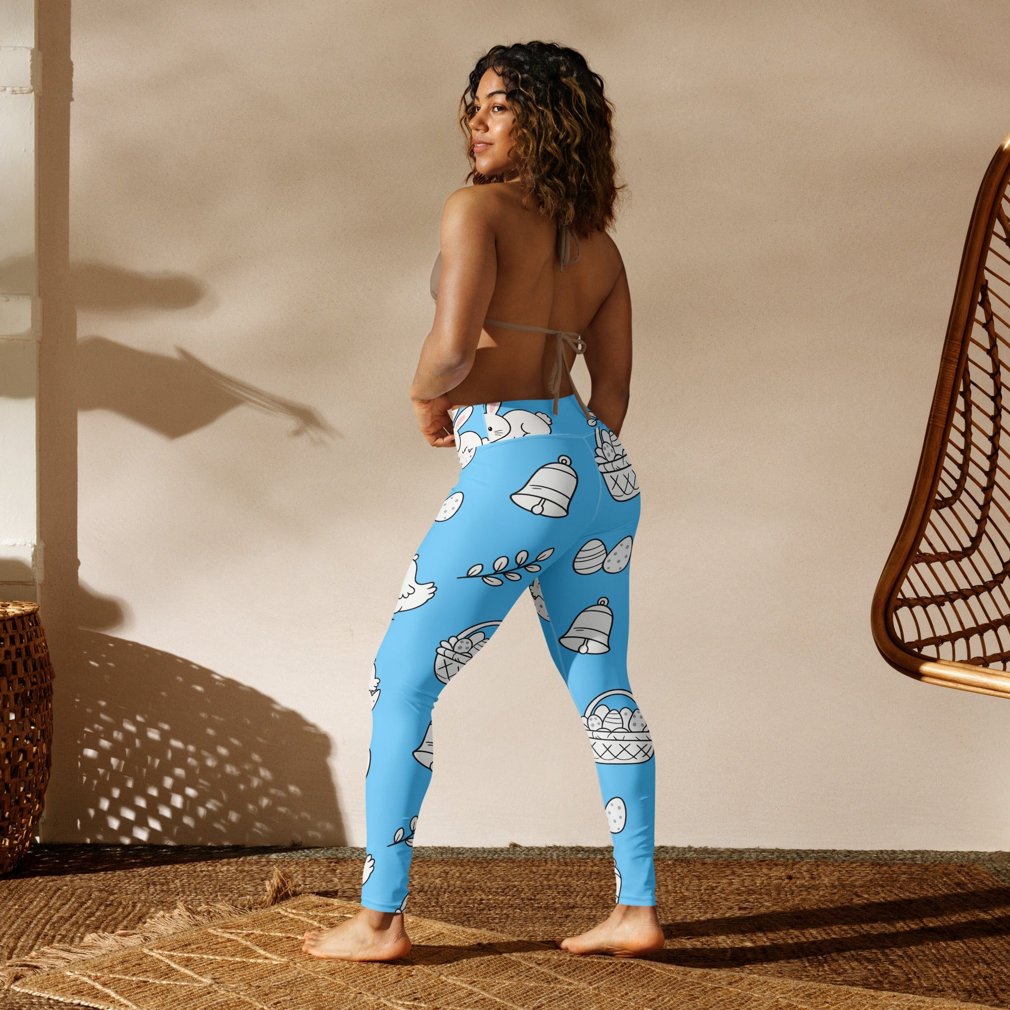 Easter Egg Hunt Yoga Leggings
