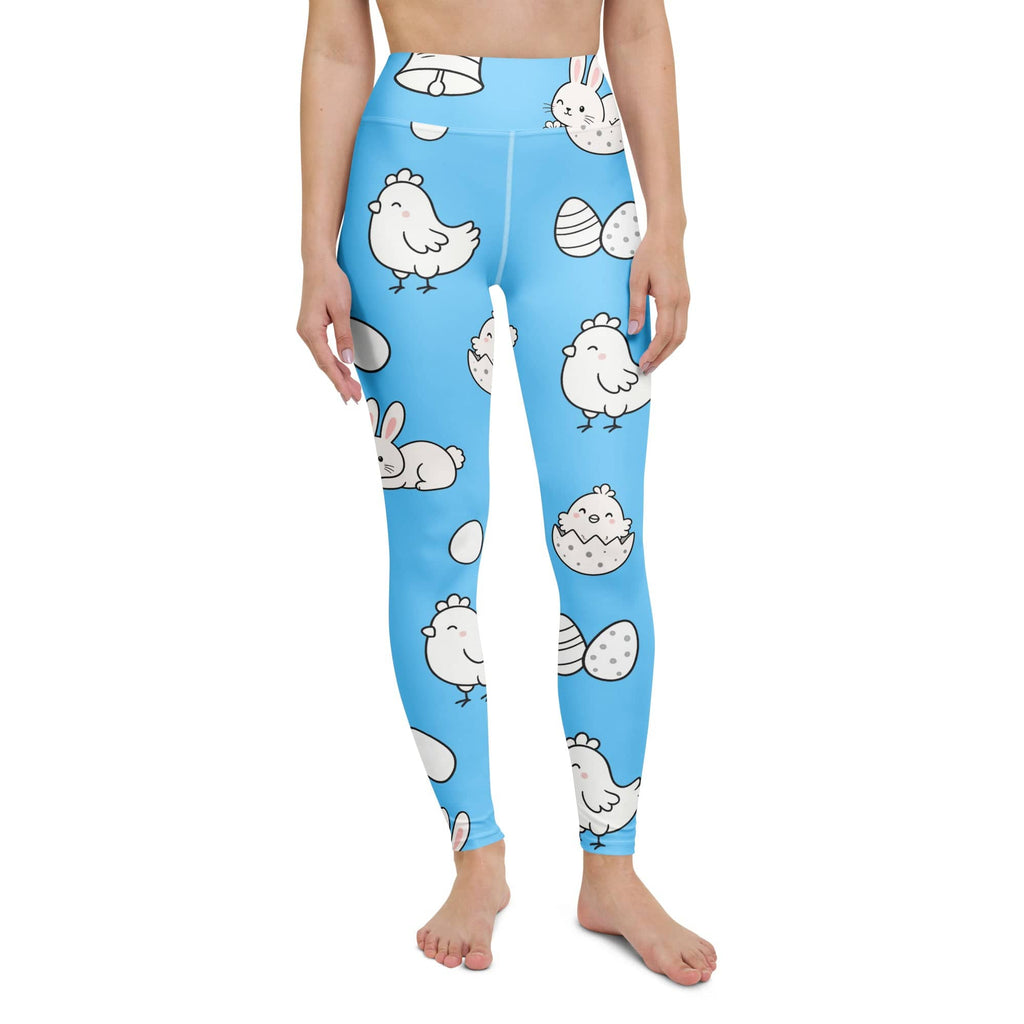 Easter Egg Hunt Yoga Leggings
