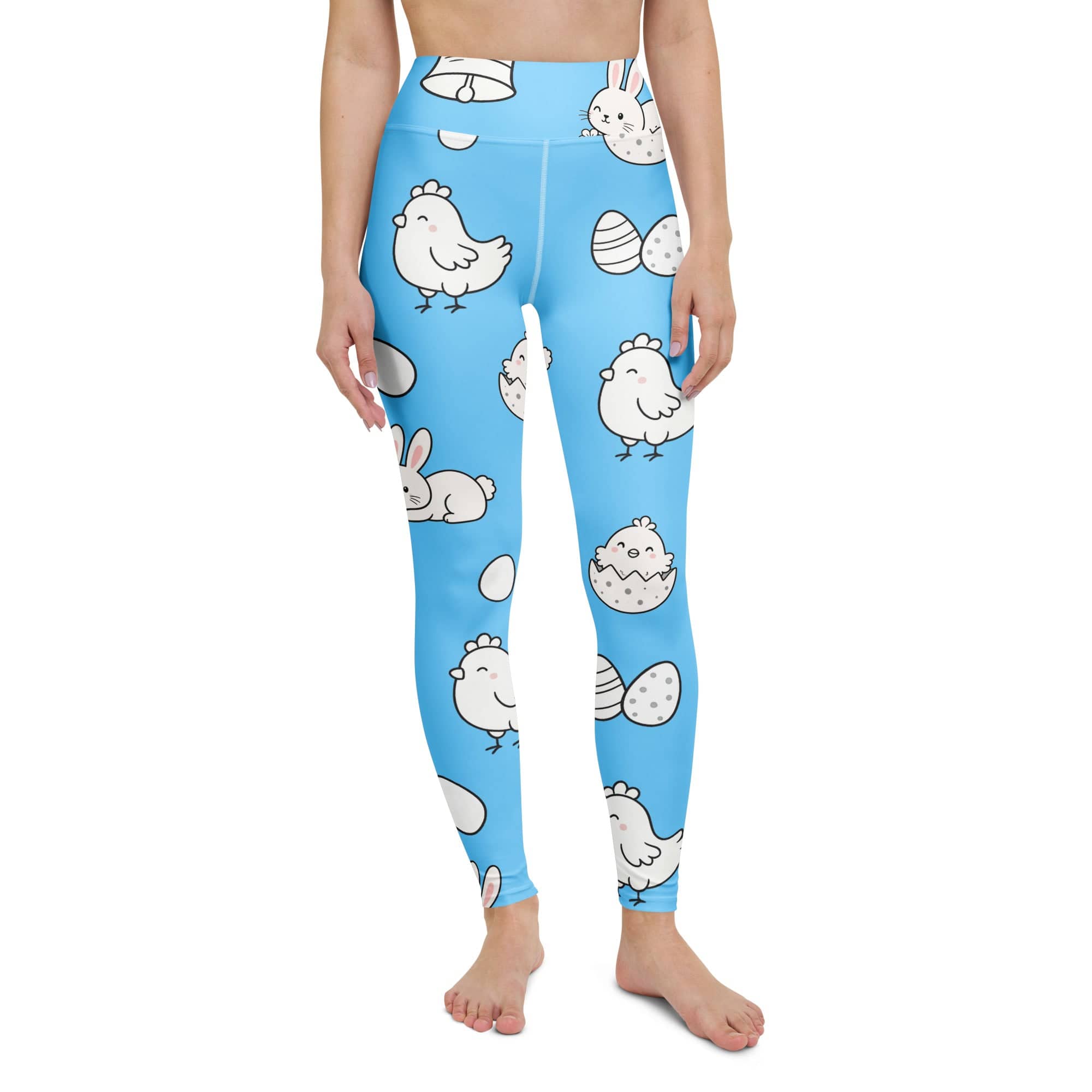 Easter Egg Hunt Yoga Leggings