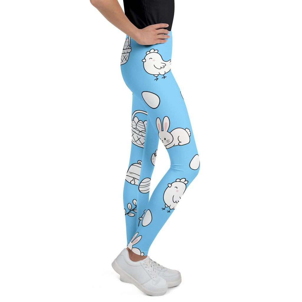 Easter Egg Hunt Youth Leggings