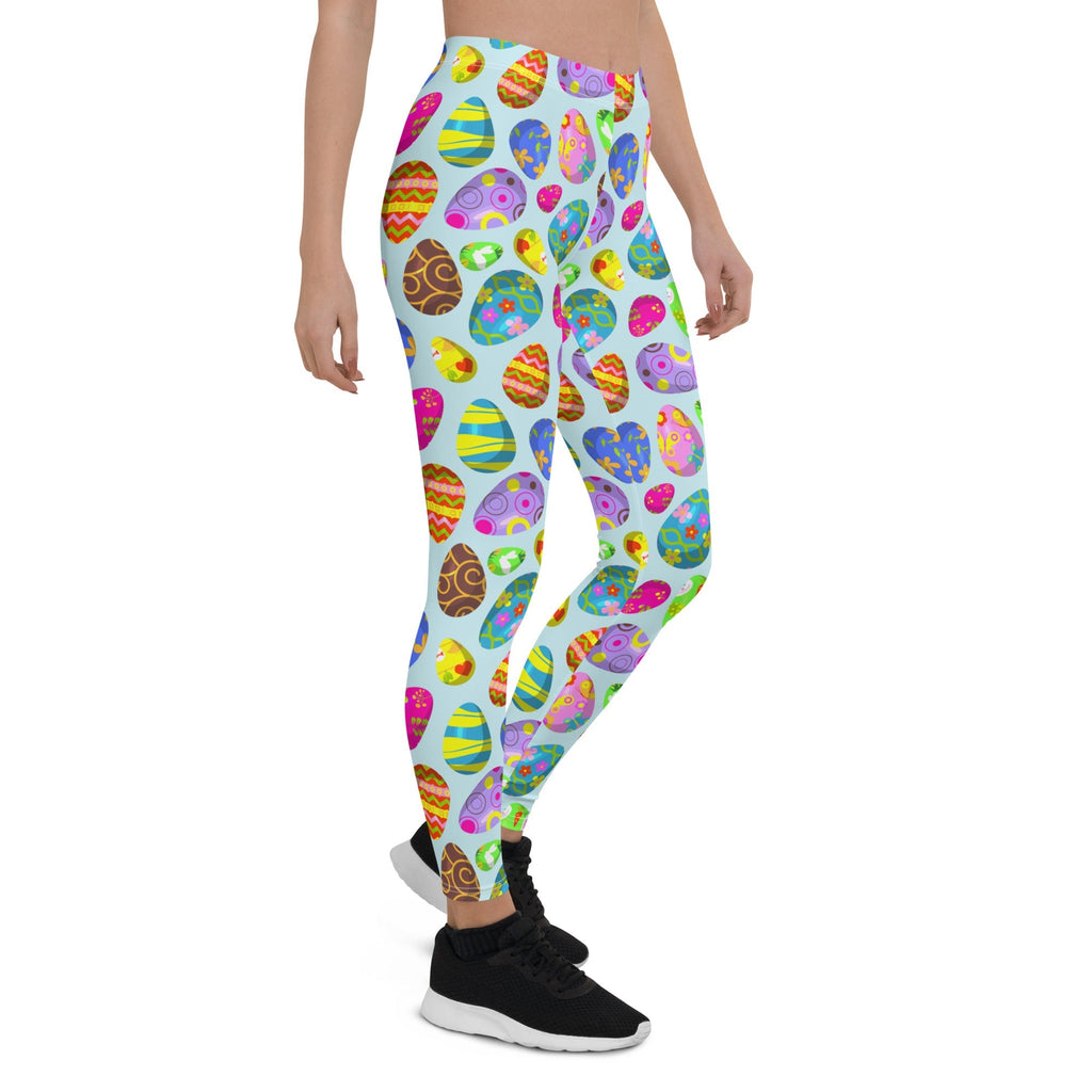 Easter Egg Pattern Leggings