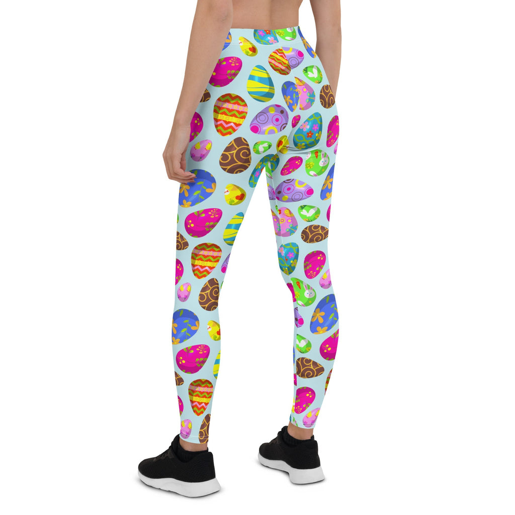 Easter Egg Pattern Leggings