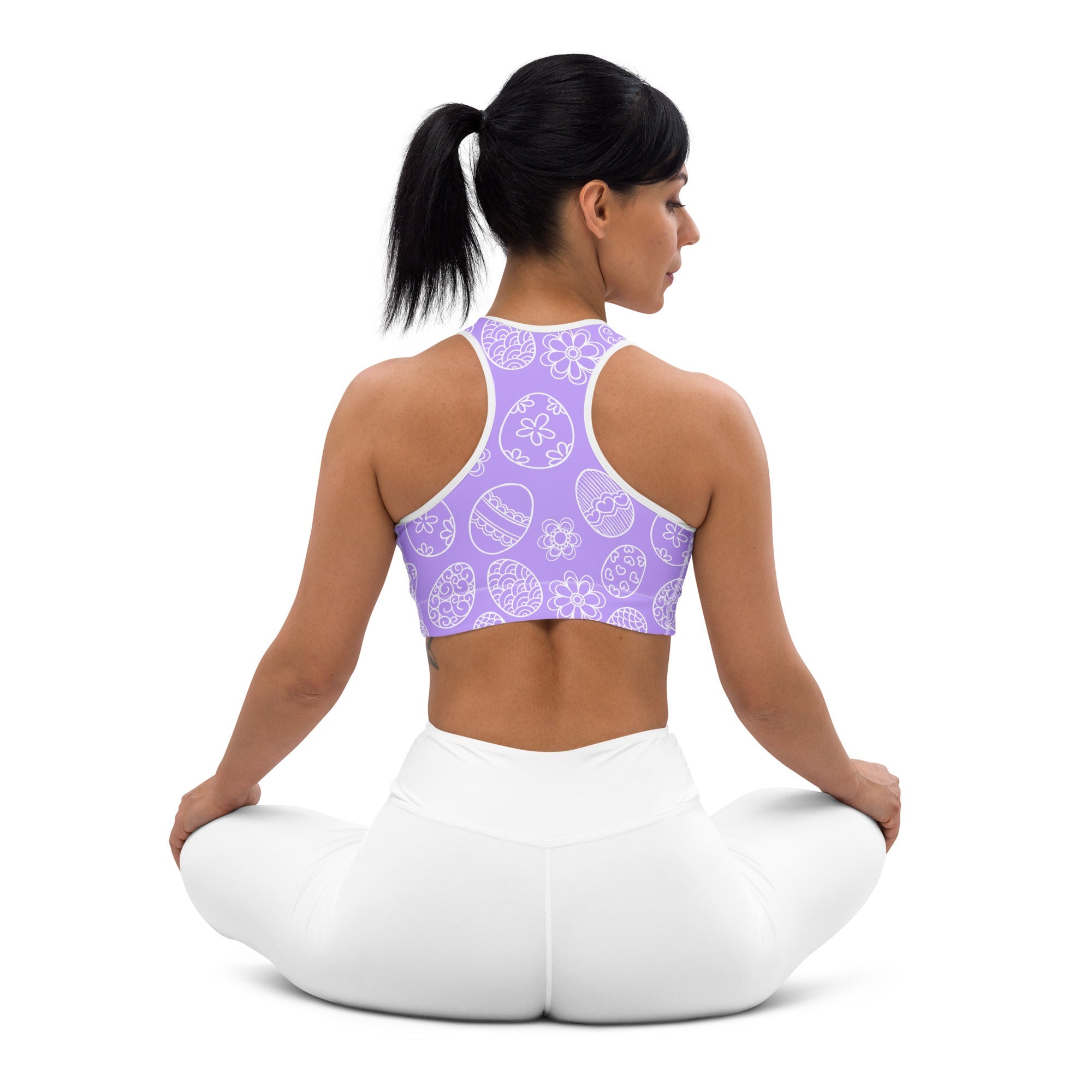 Easter Eggs Sports Bra