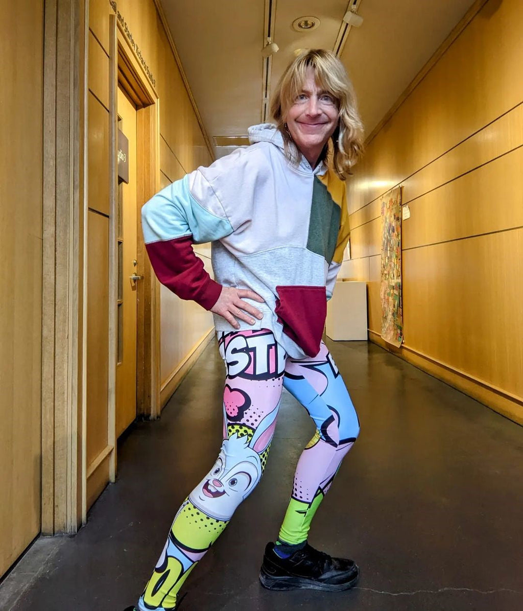 Easter Pop Art Leggings