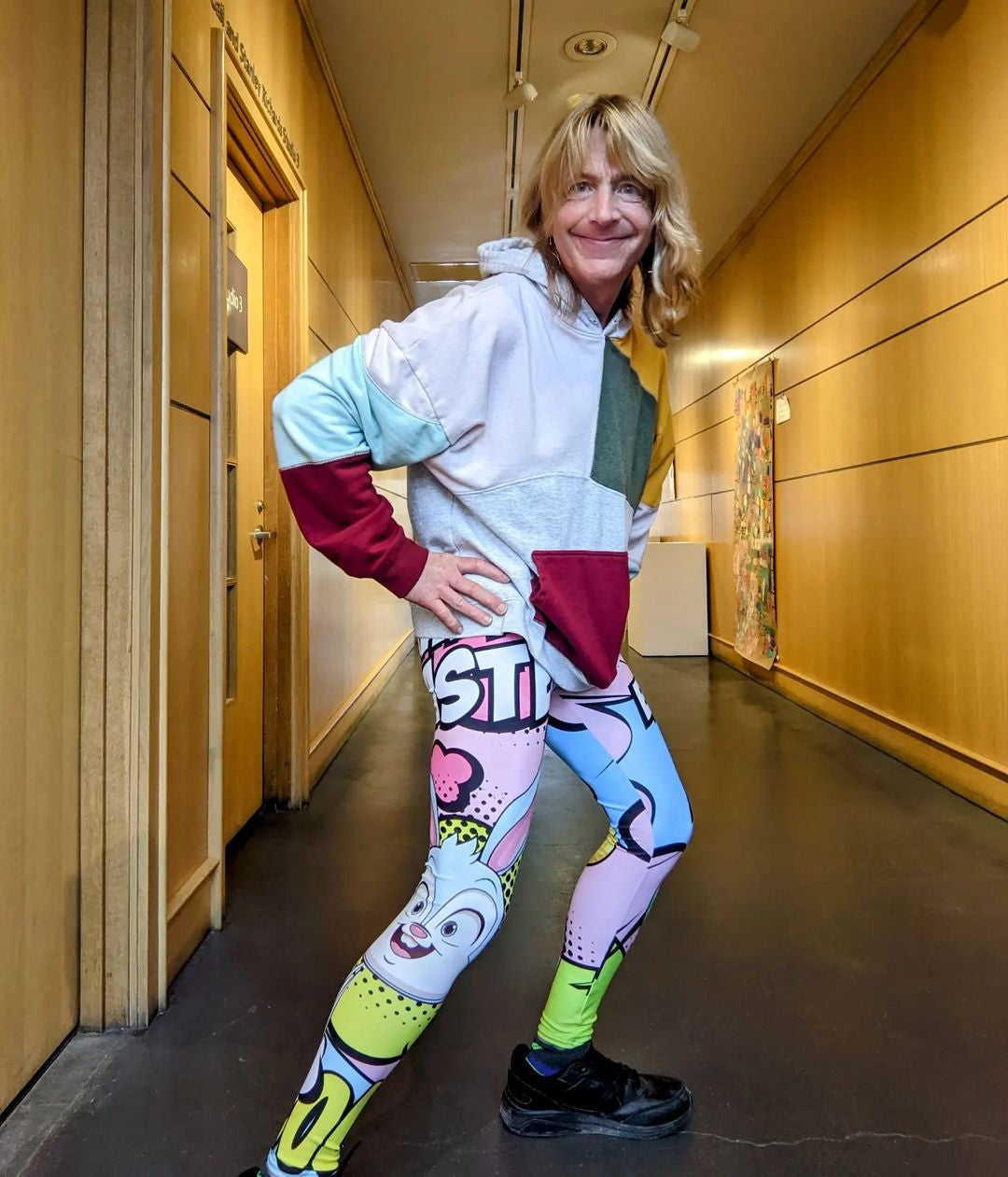 Easter Pop Art Leggings