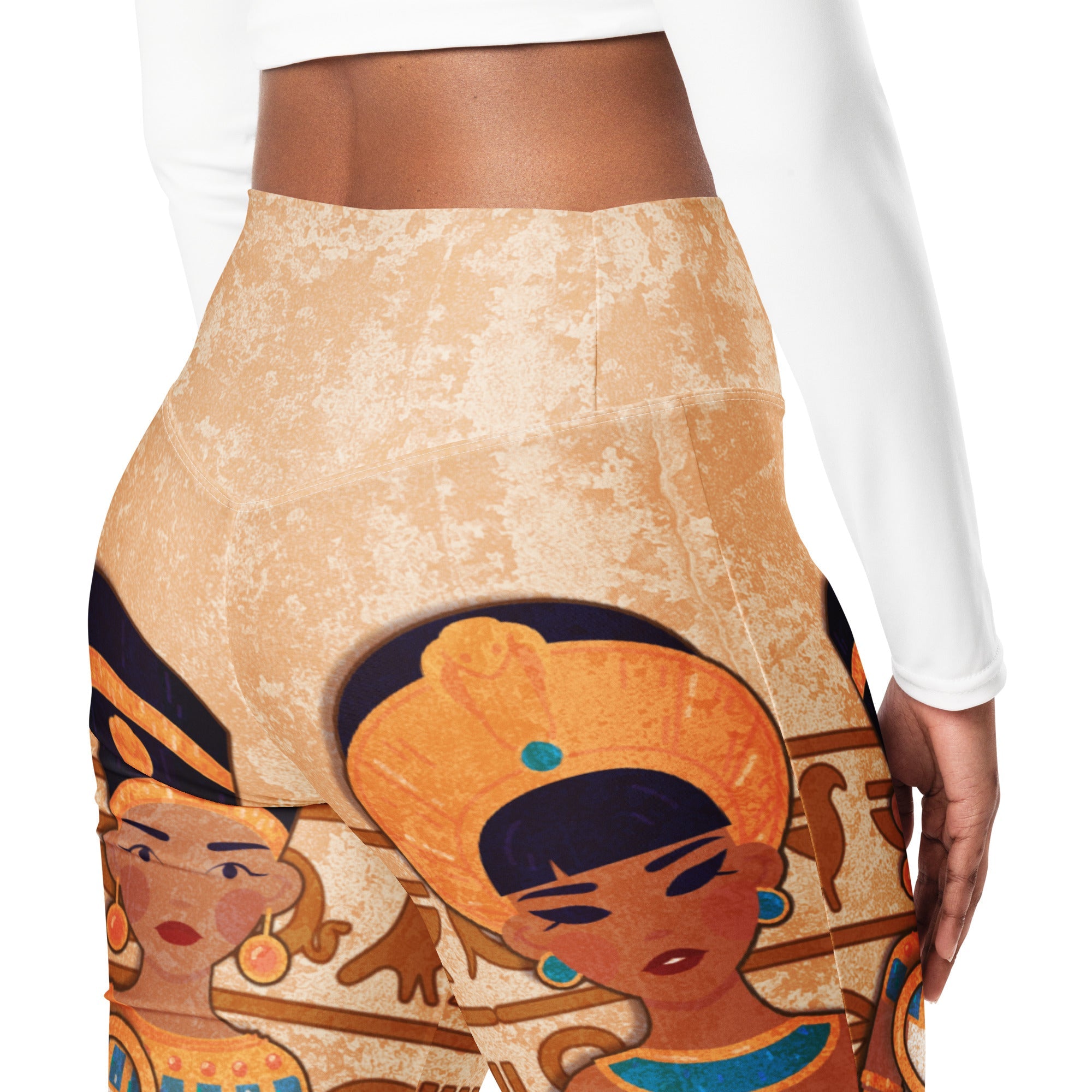 Egyptian Beauties Flare Leggings