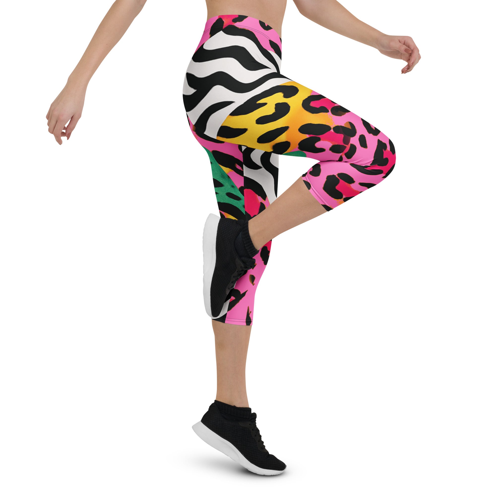 Electric Jungle Capris