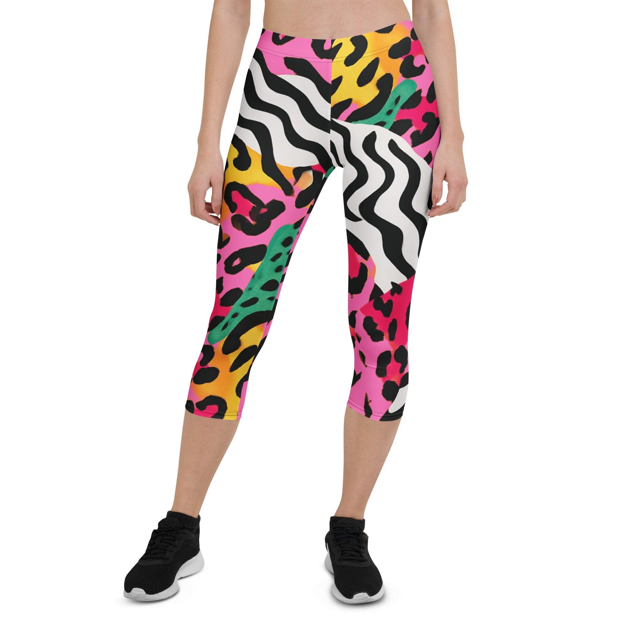 Electric Jungle Capris