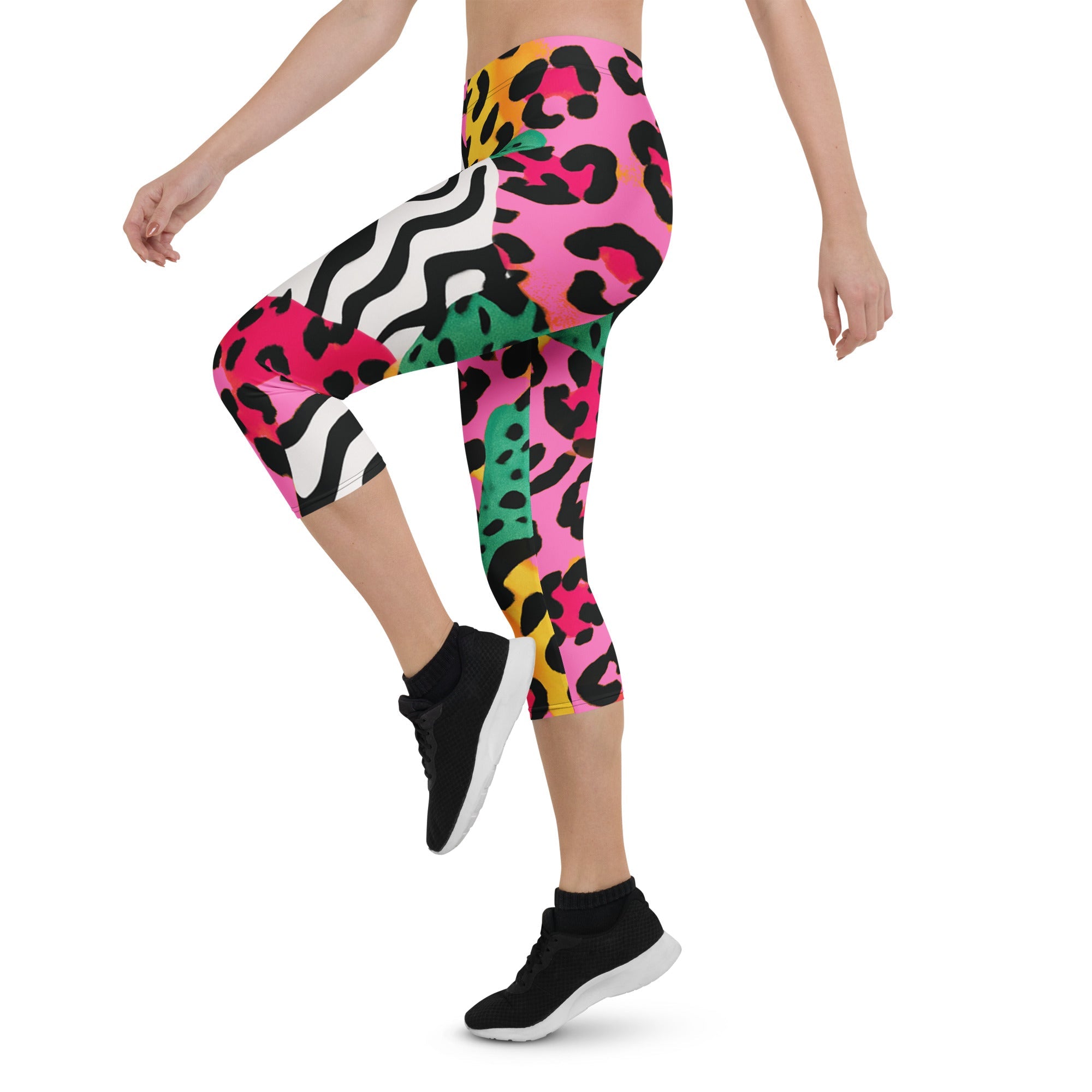 Electric Jungle Capris