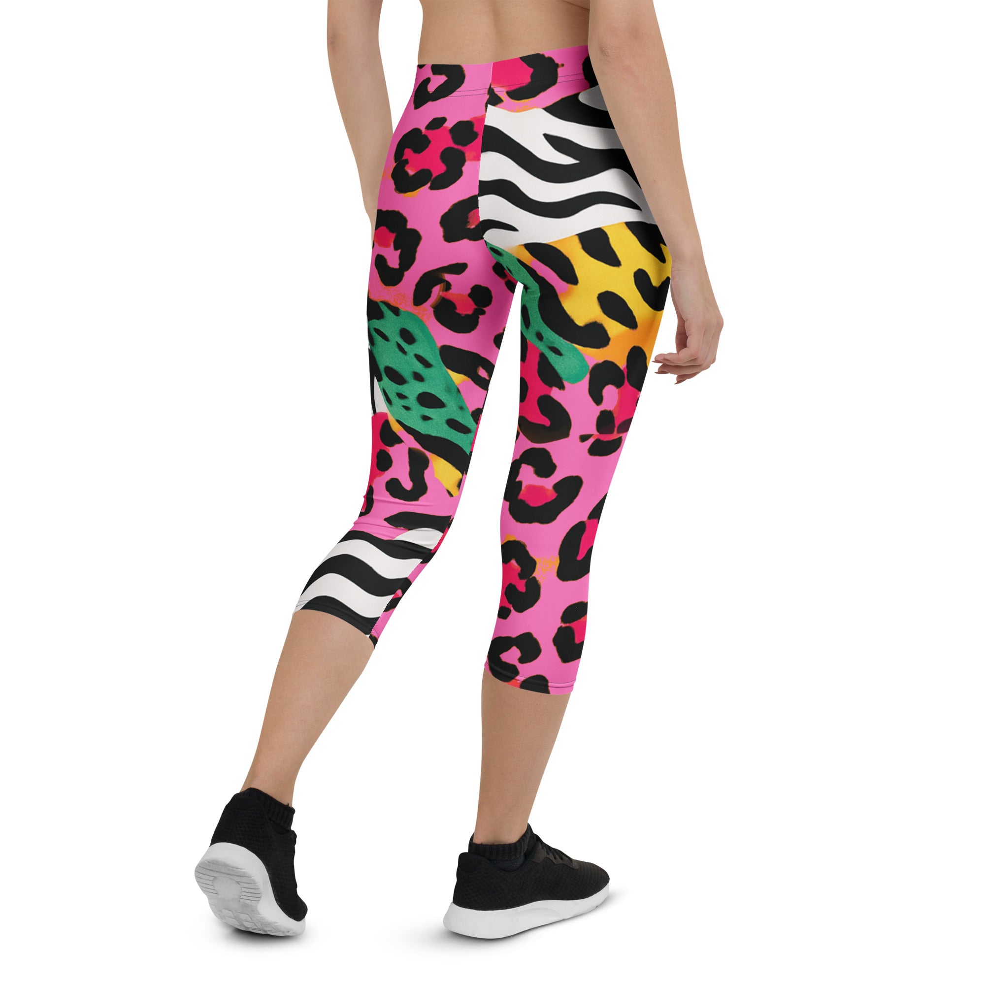 Electric Jungle Capris