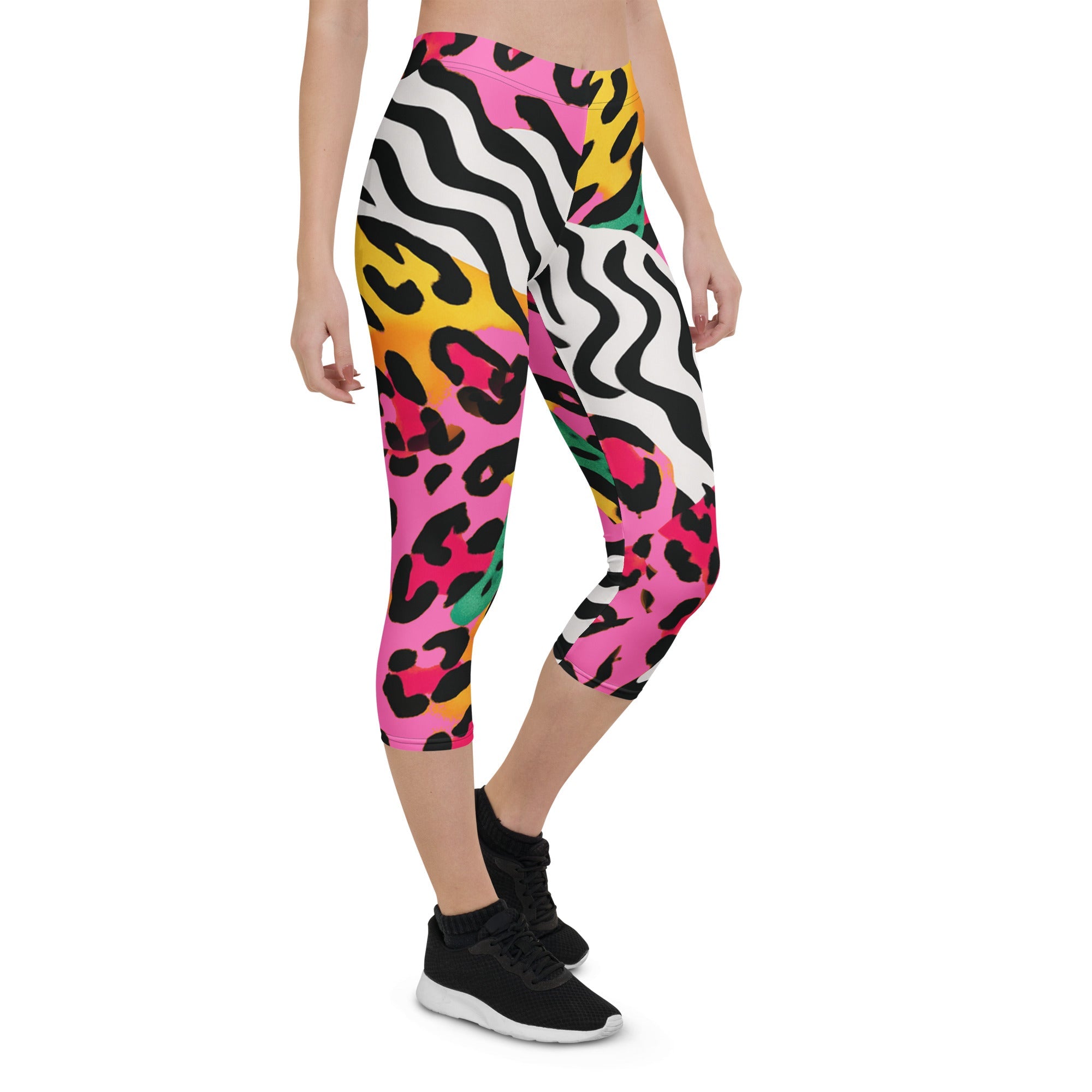 Electric Jungle Capris