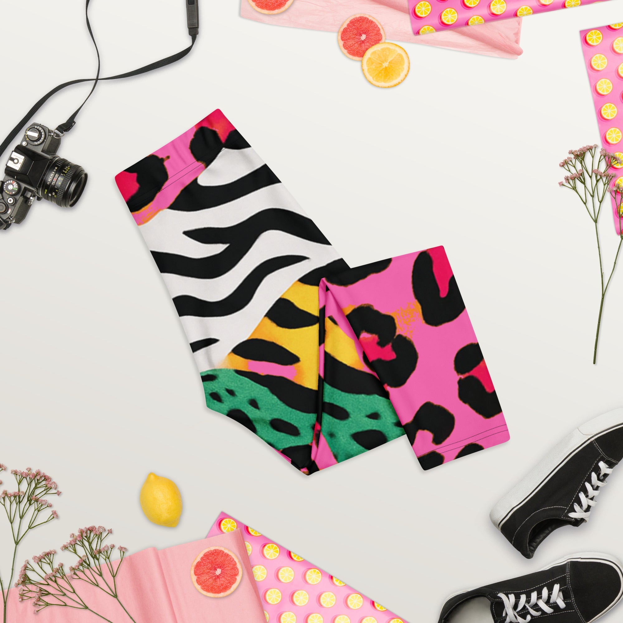 Electric Jungle Capris