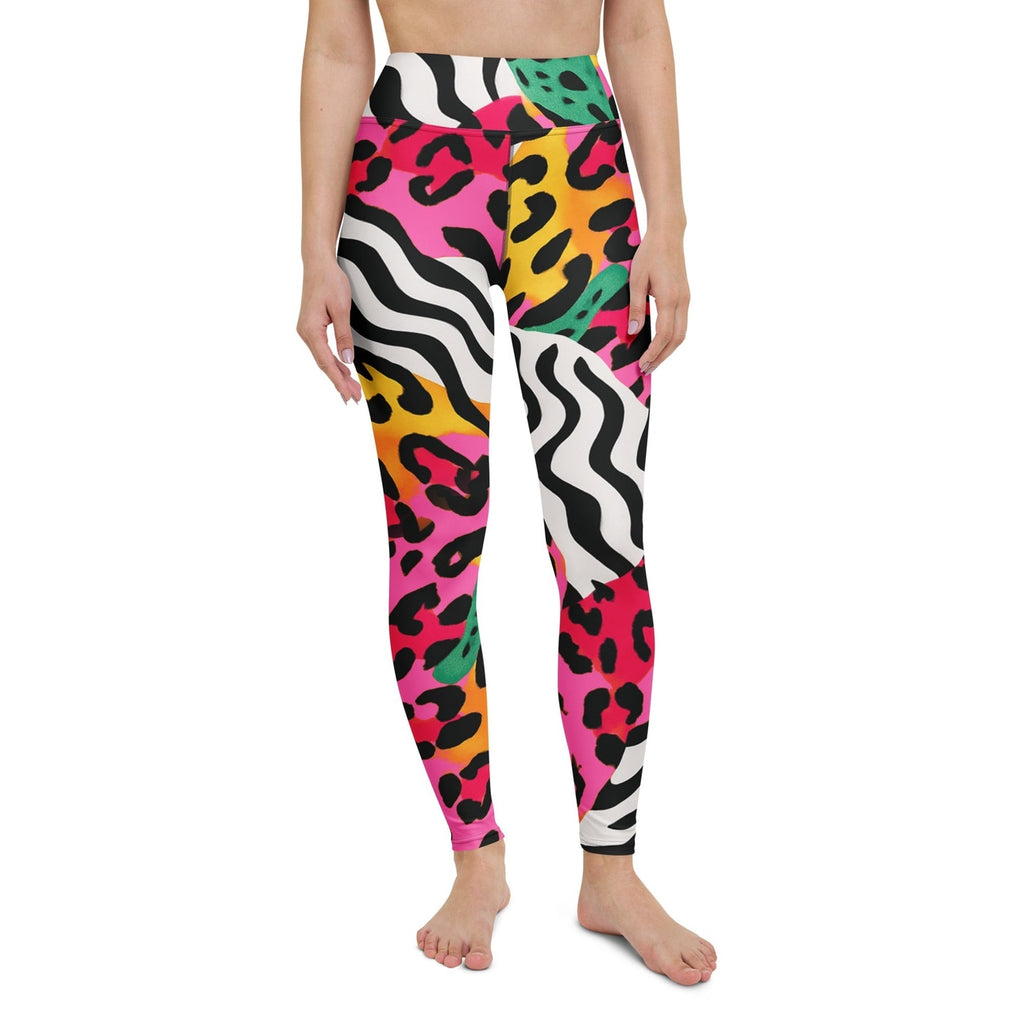 Electric Jungle Yoga Leggings