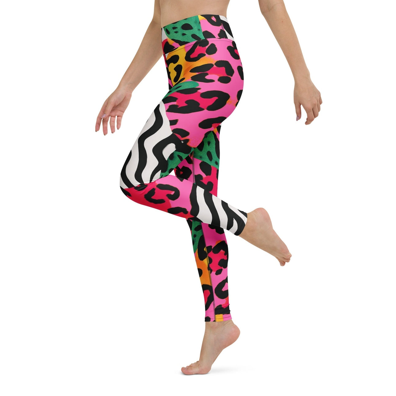 Electric Jungle Yoga Leggings