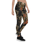 Embroidery Skull Leggings