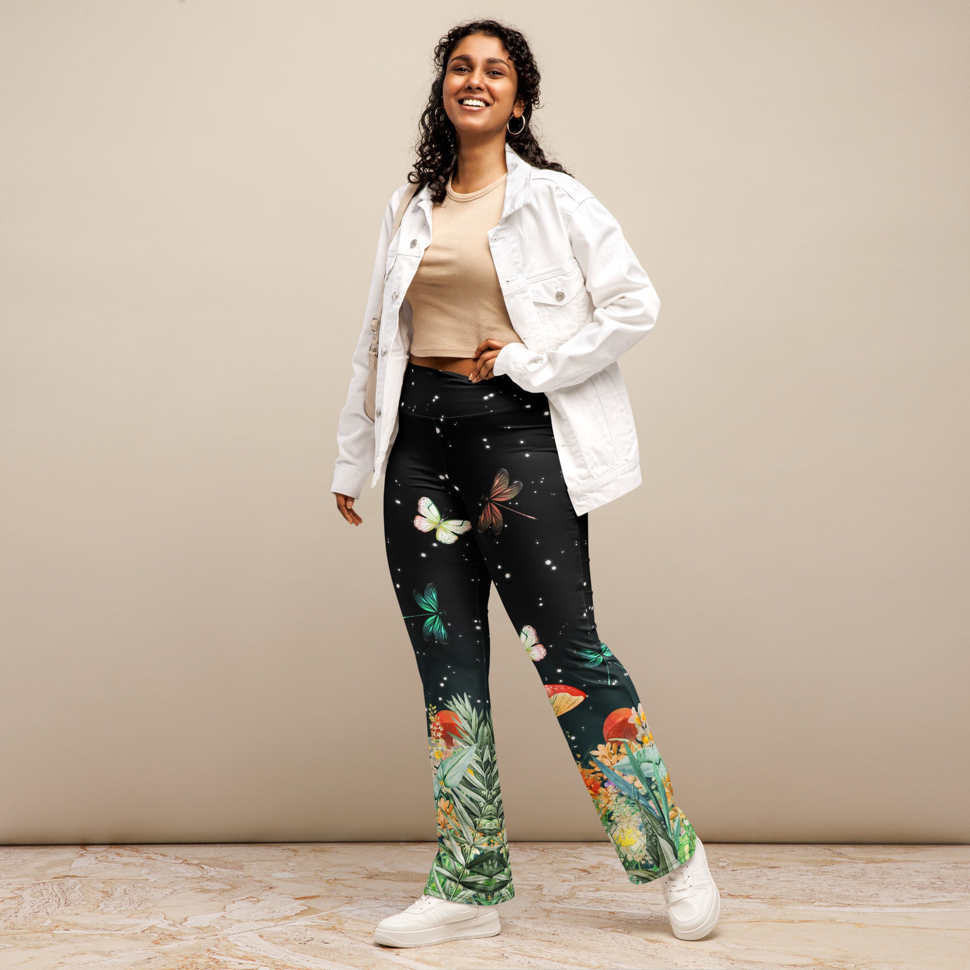 Enchanted Forest Flare Leggings