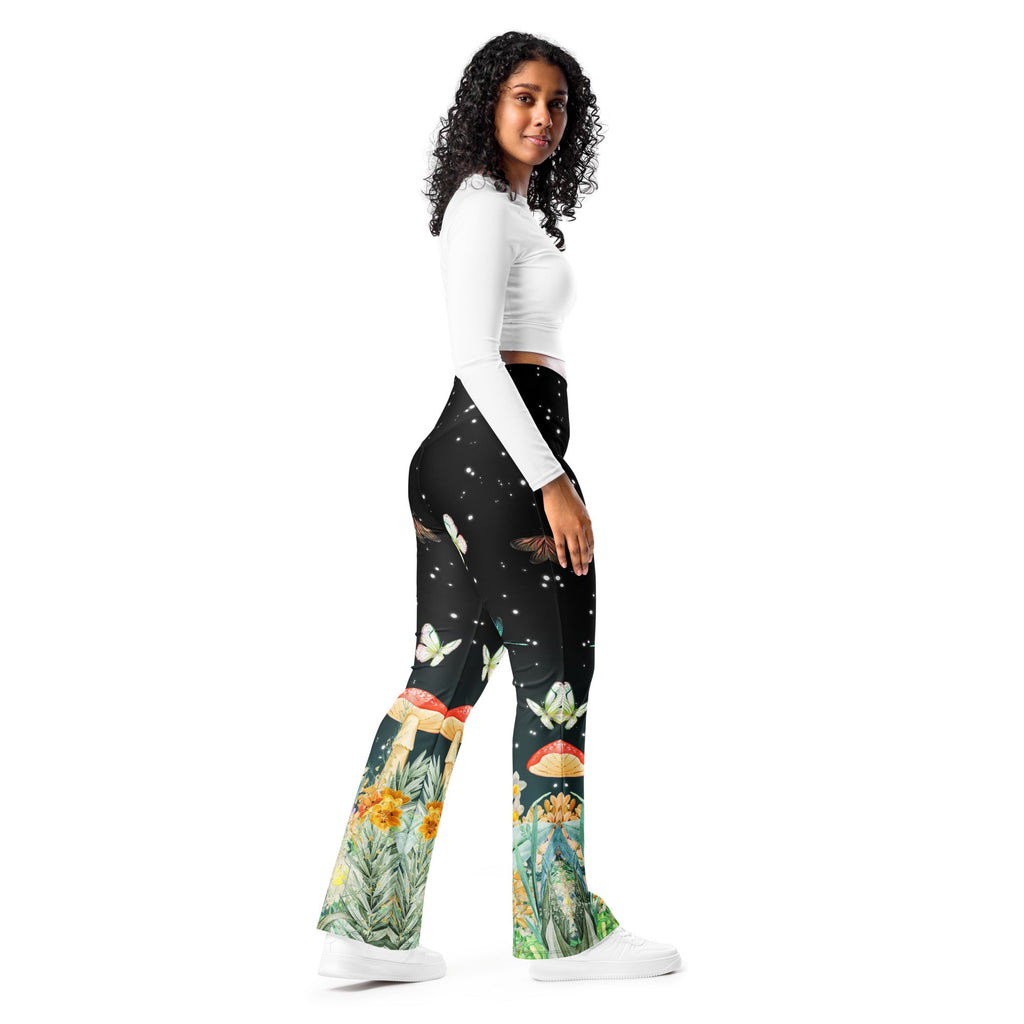 Enchanted Forest Flare Leggings