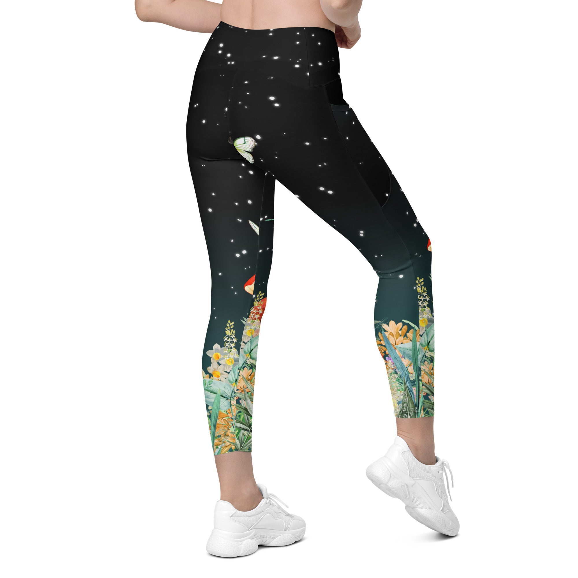 Enchanted Forest Leggings with Pockets