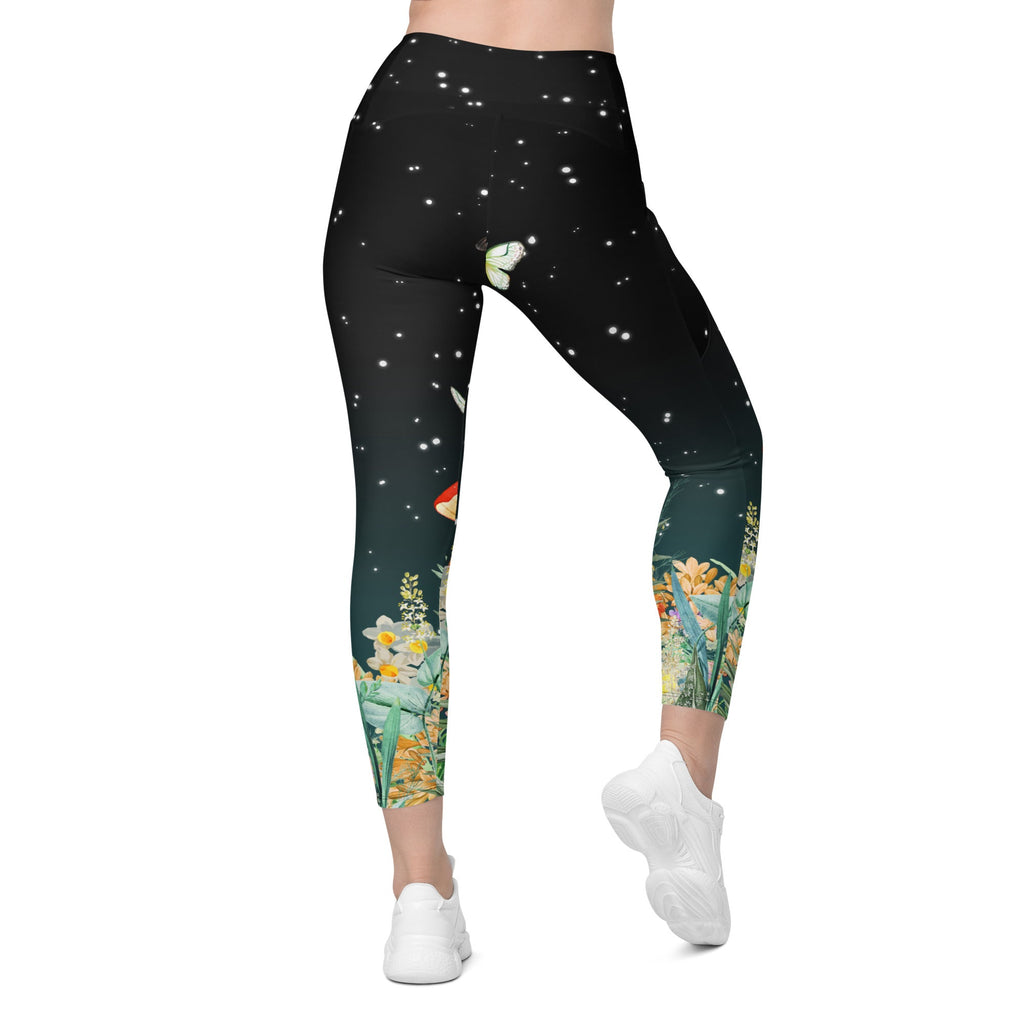 Enchanted Forest Leggings with Pockets
