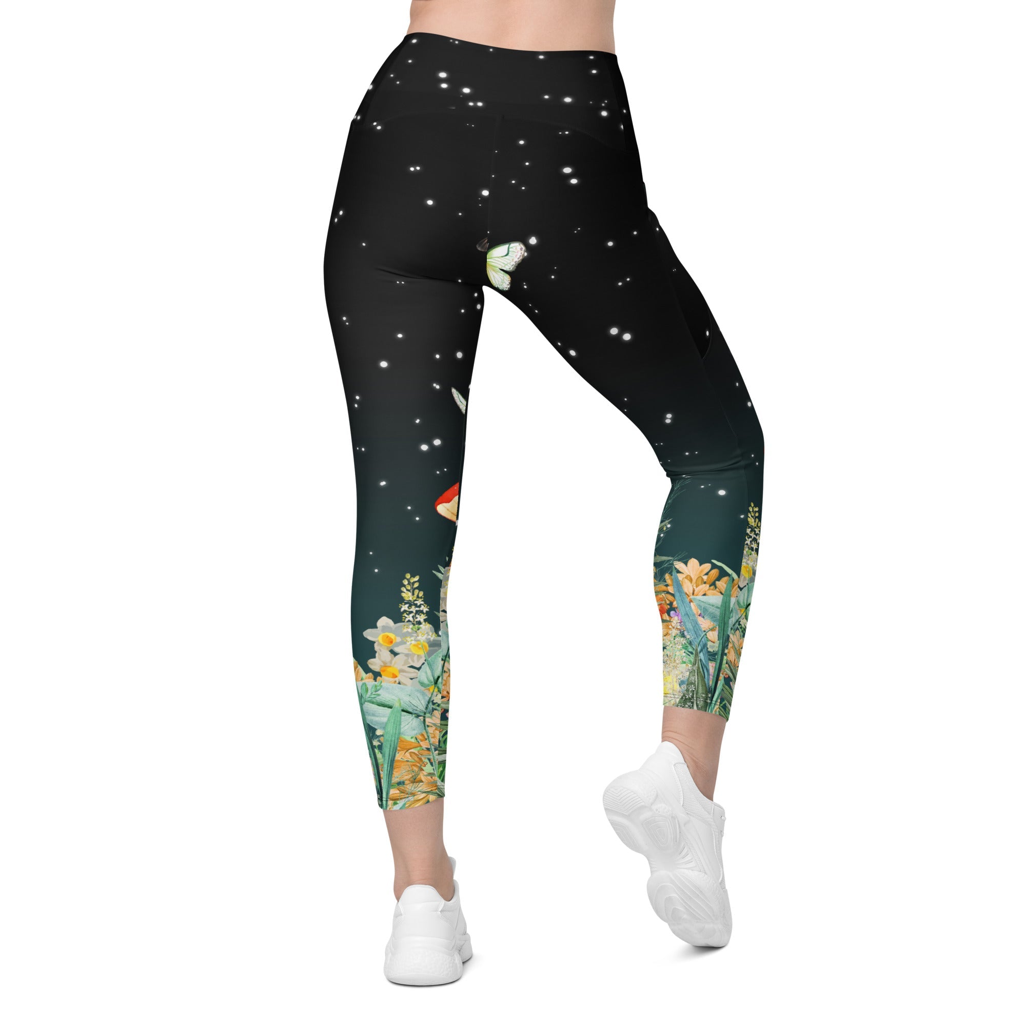 Enchanted Forest Leggings with Pockets