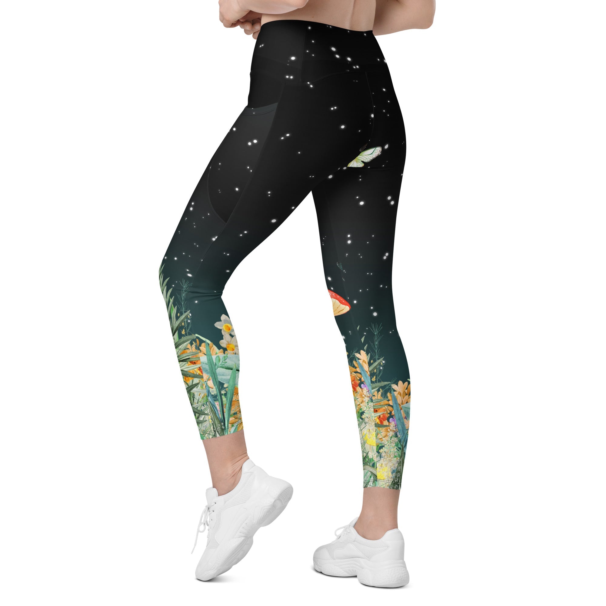 Enchanted Forest Leggings with Pockets