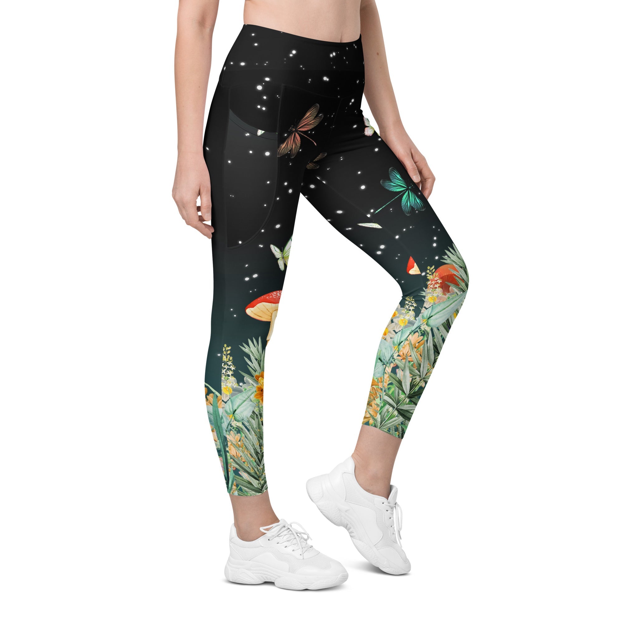 Enchanted Forest Leggings with Pockets