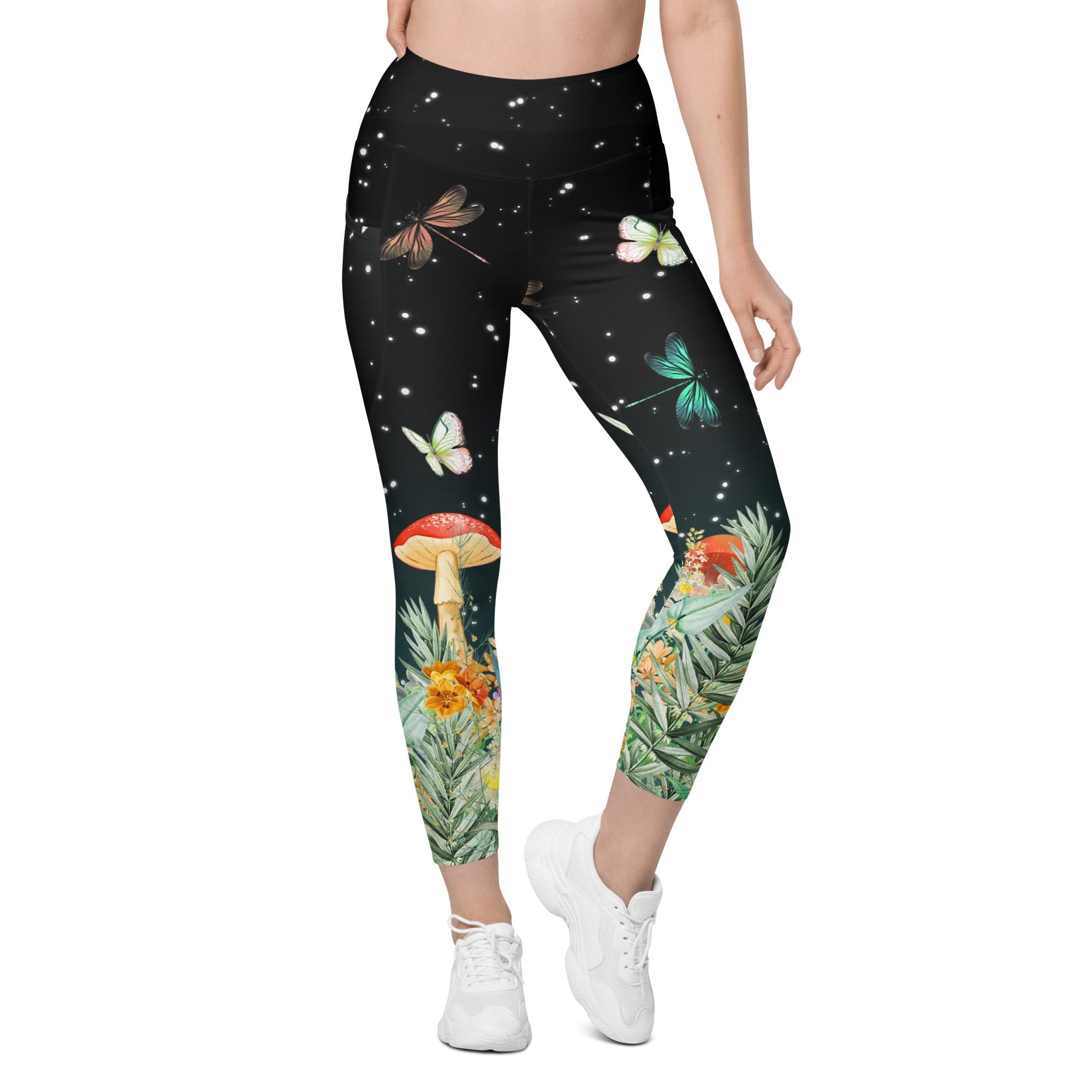 Enchanted Forest Leggings with Pockets
