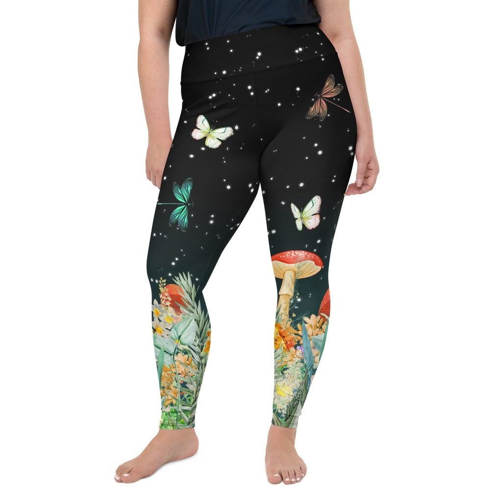 Enchanted Forest Plus Size Leggings