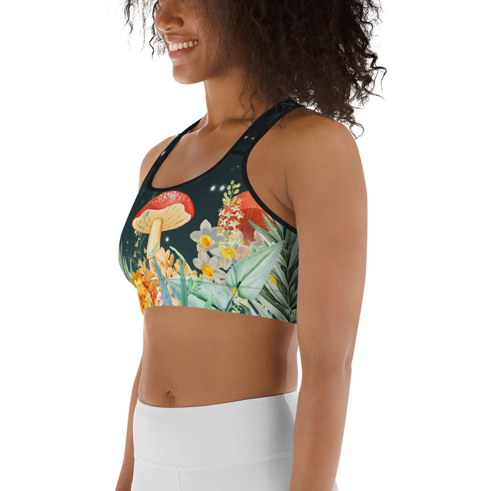 Enchanted Forest Sports Bra