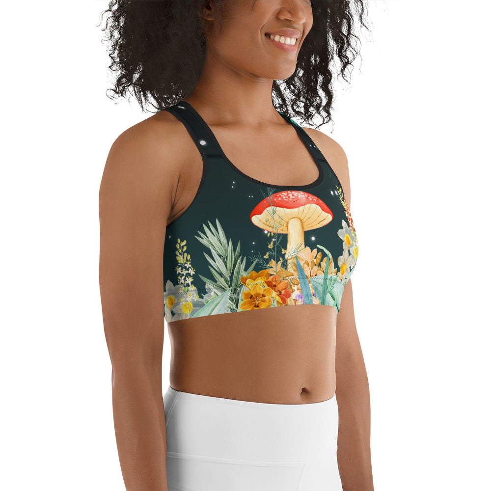 Enchanted Forest Sports Bra