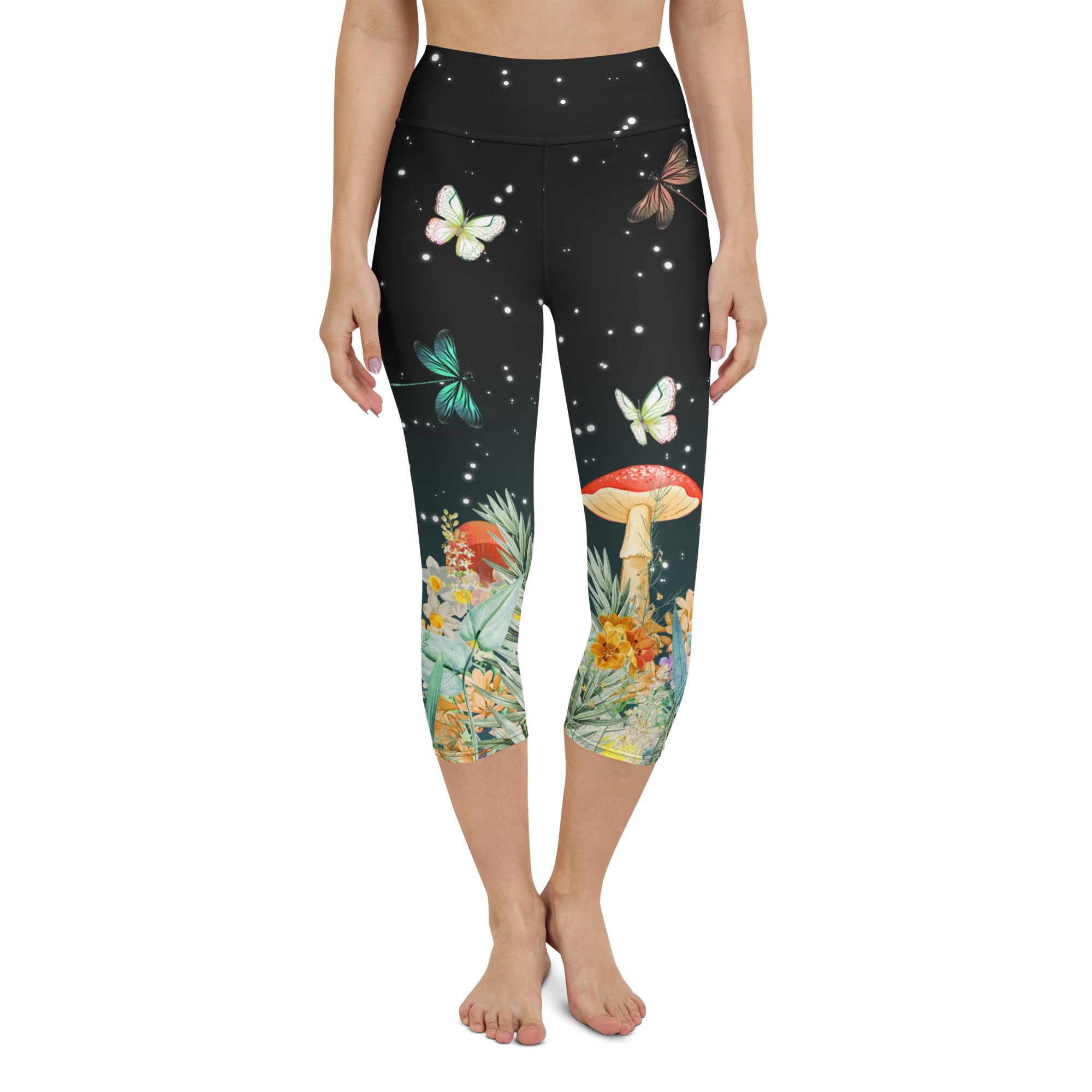 Enchanted Forest Yoga Capris