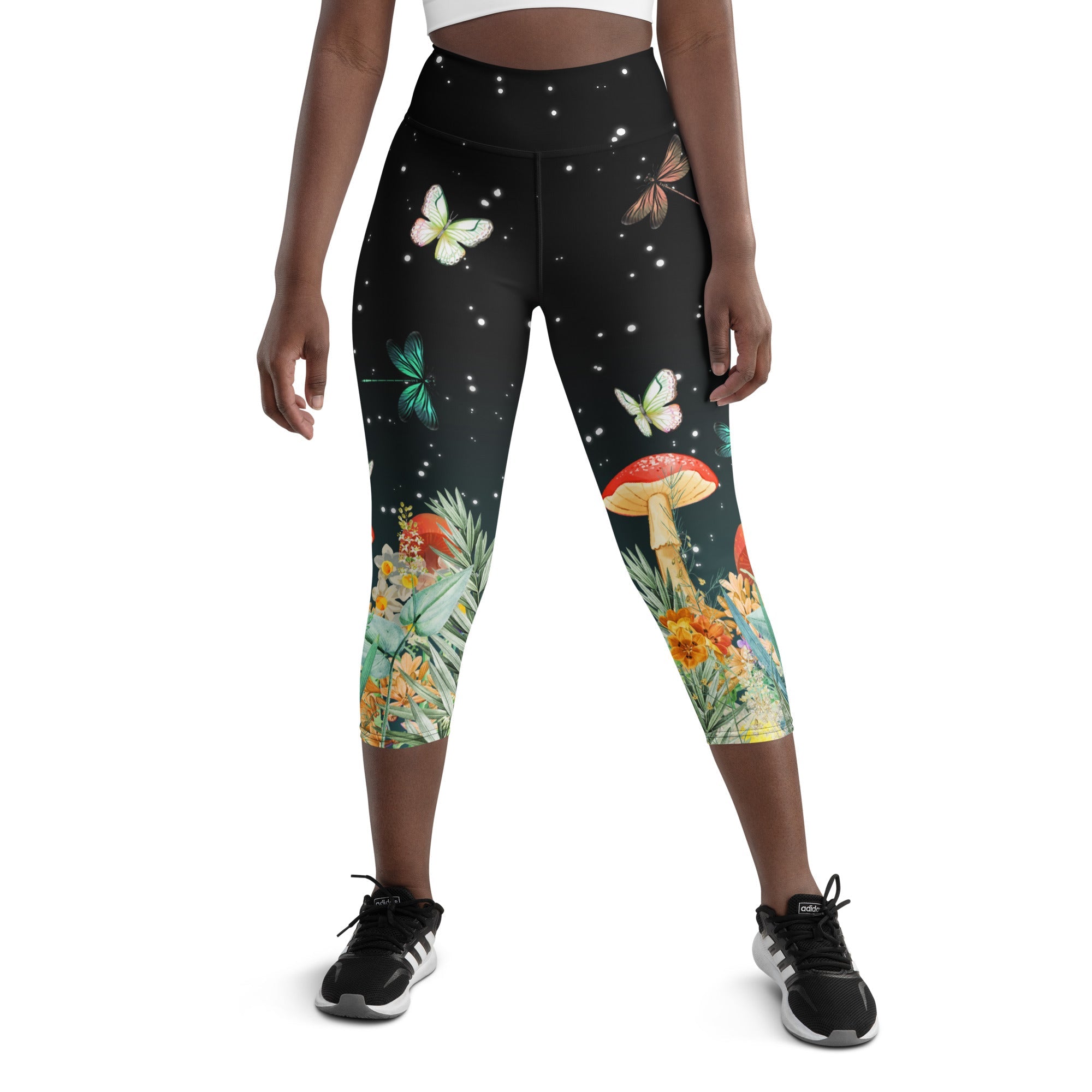 Enchanted Forest Yoga Capris