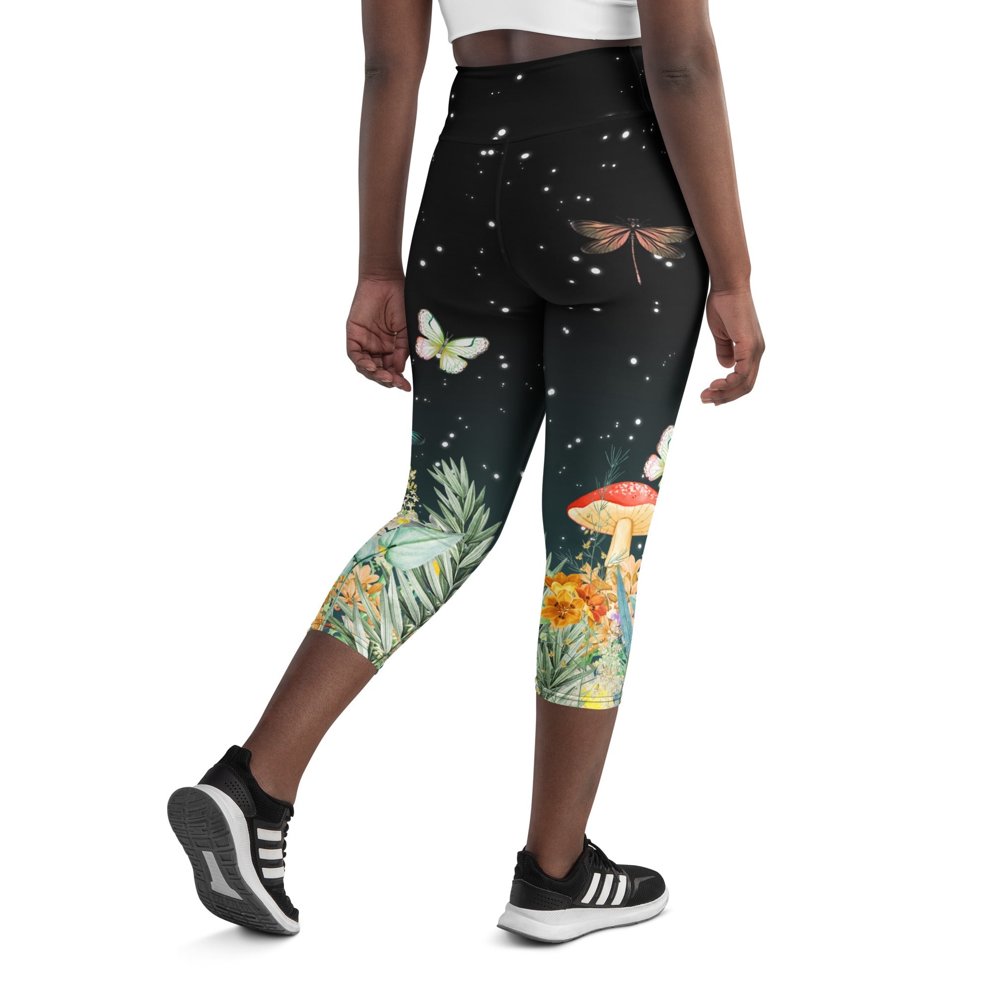 Enchanted Forest Yoga Capris