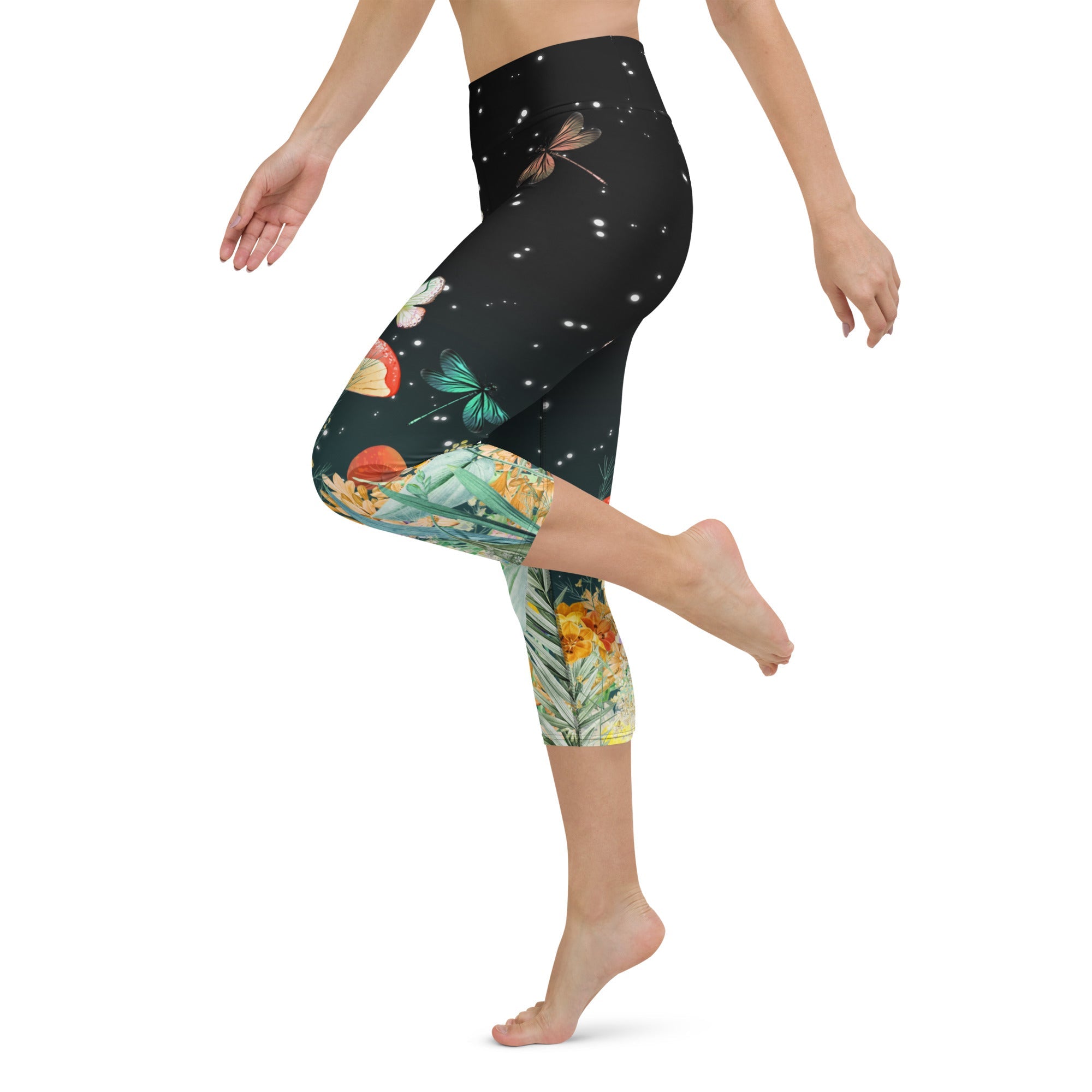 Enchanted Forest Yoga Capris