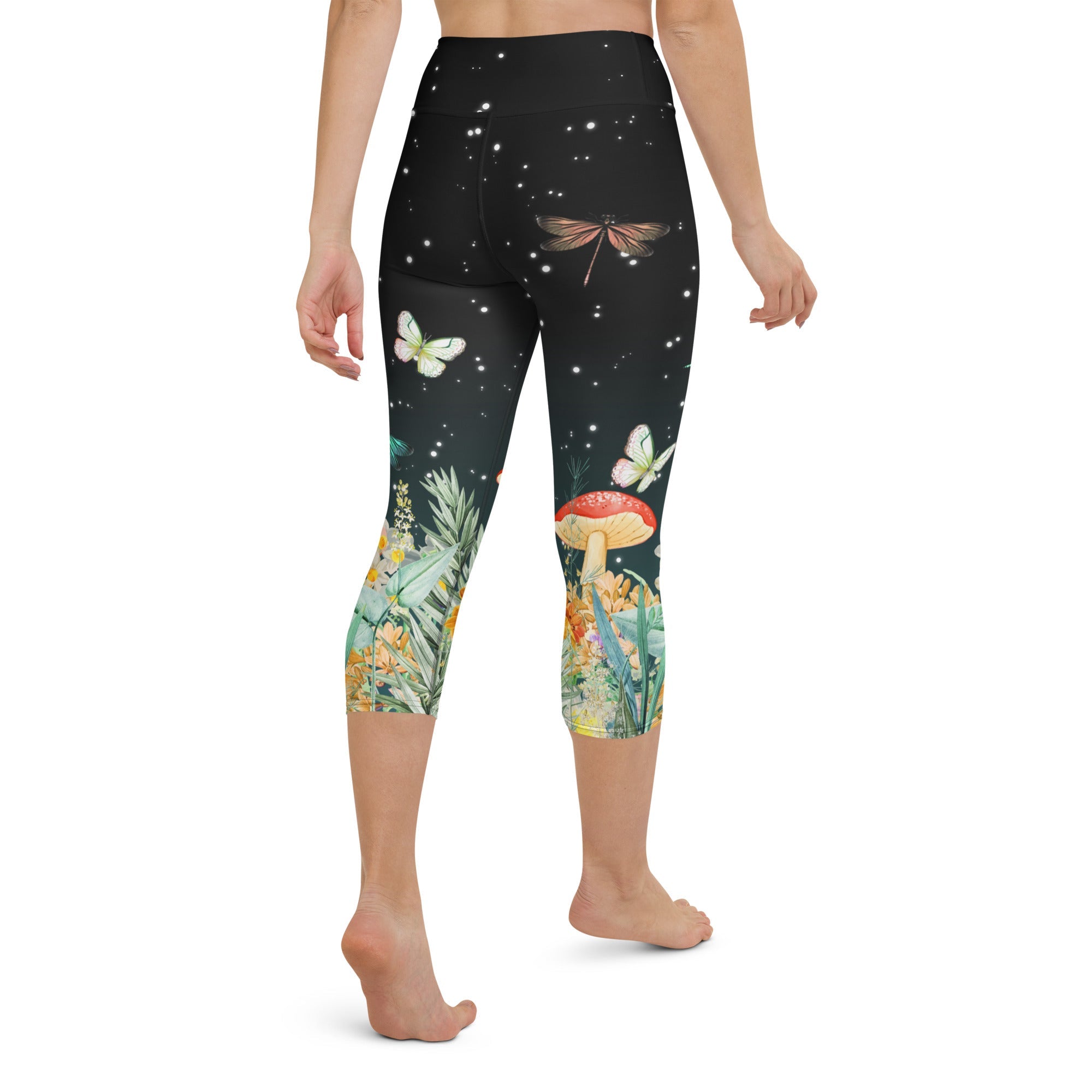 Enchanted Forest Yoga Capris